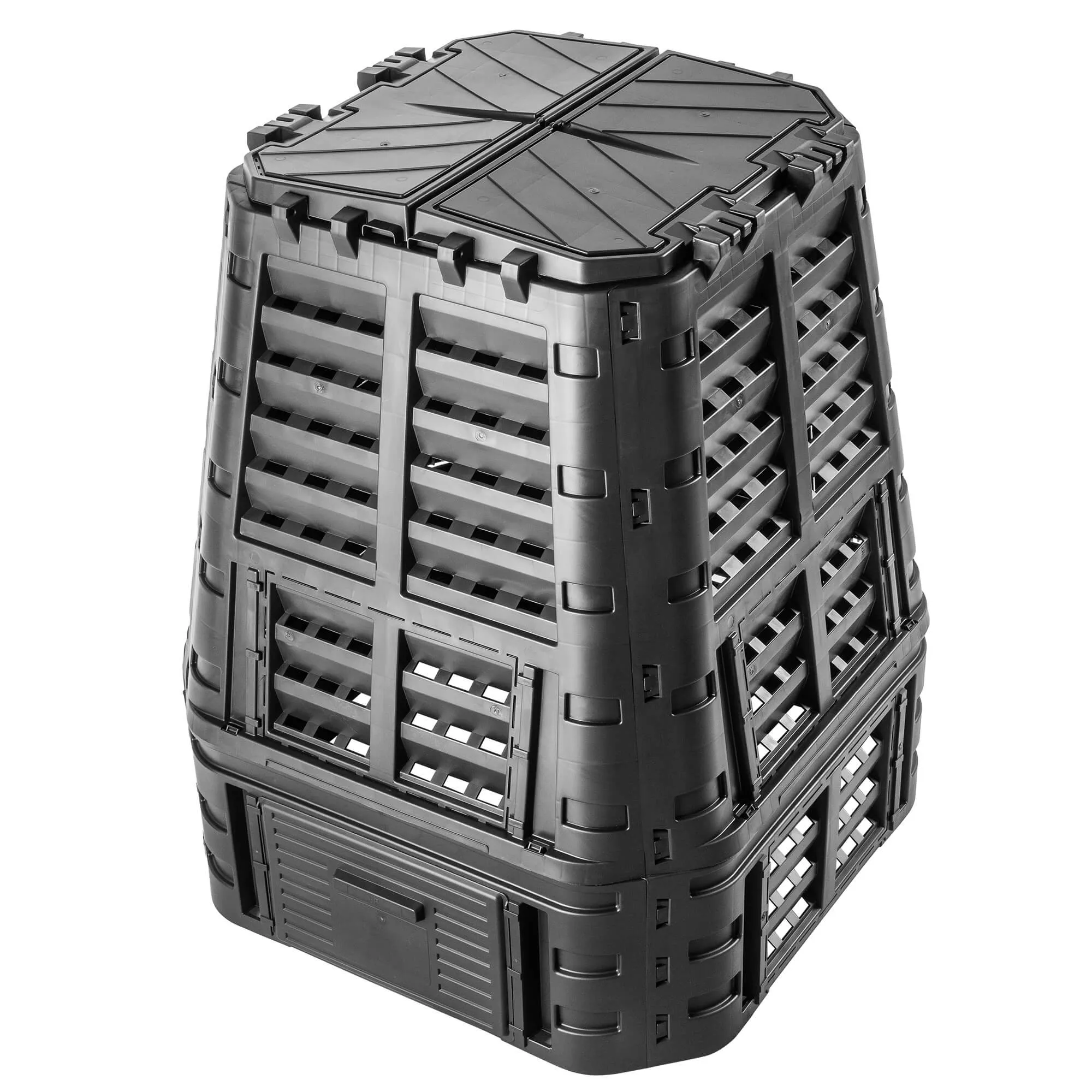 Boko 740L sodo kompostinė, juoda