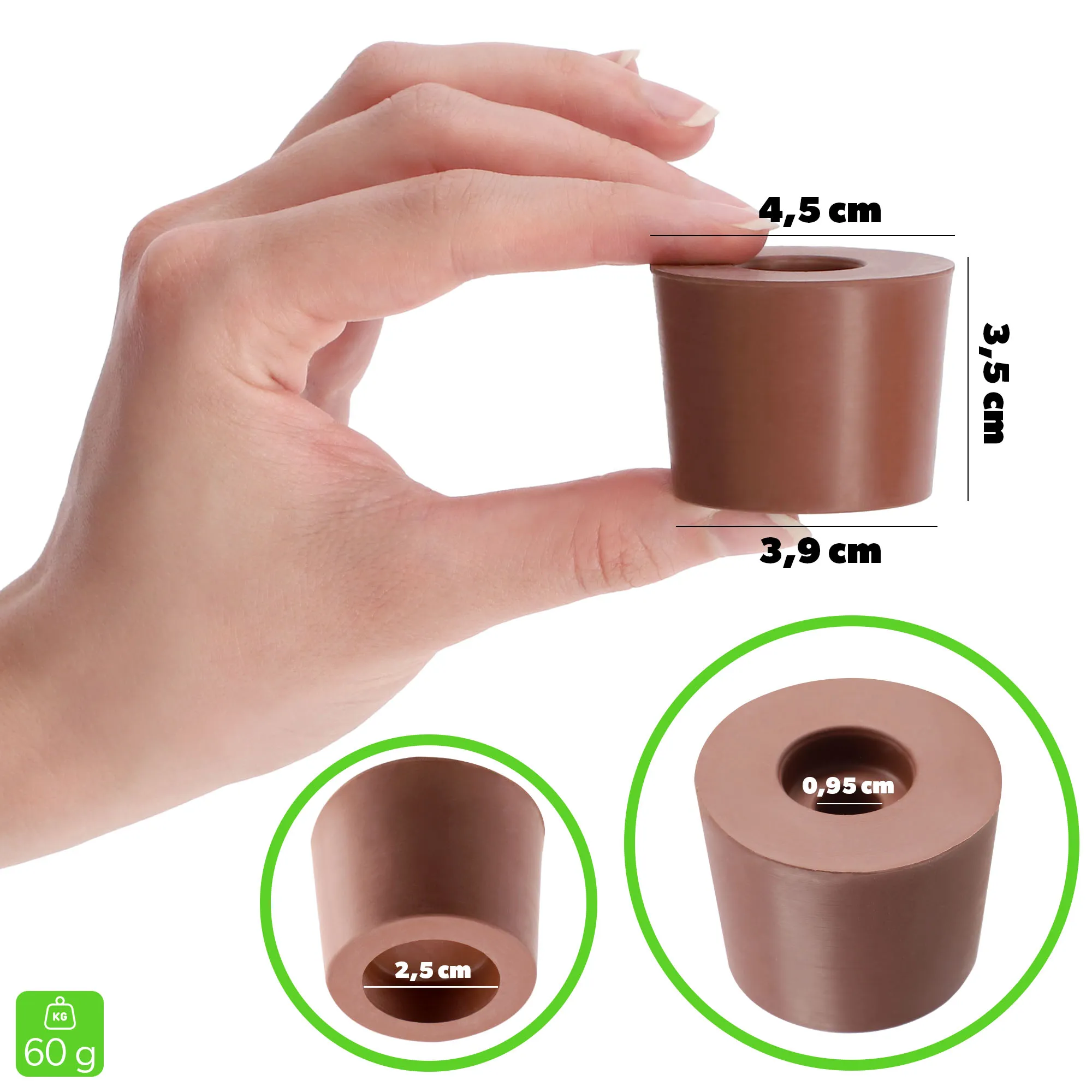 Vyno rinkinys 10 l butelis + kamštis nr. 3 + plastikinis vamzdelis