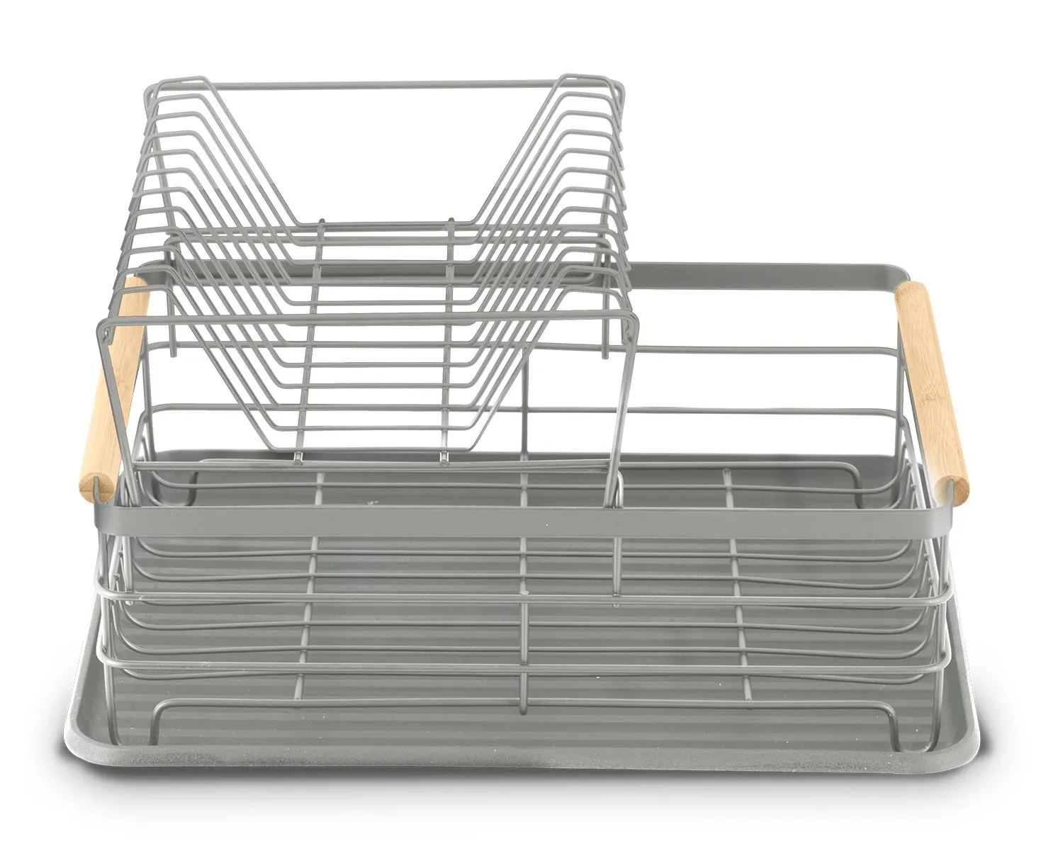 Dviejų lygių indų džiovyklė MS-601 Massido pilka - nuotrauka 1