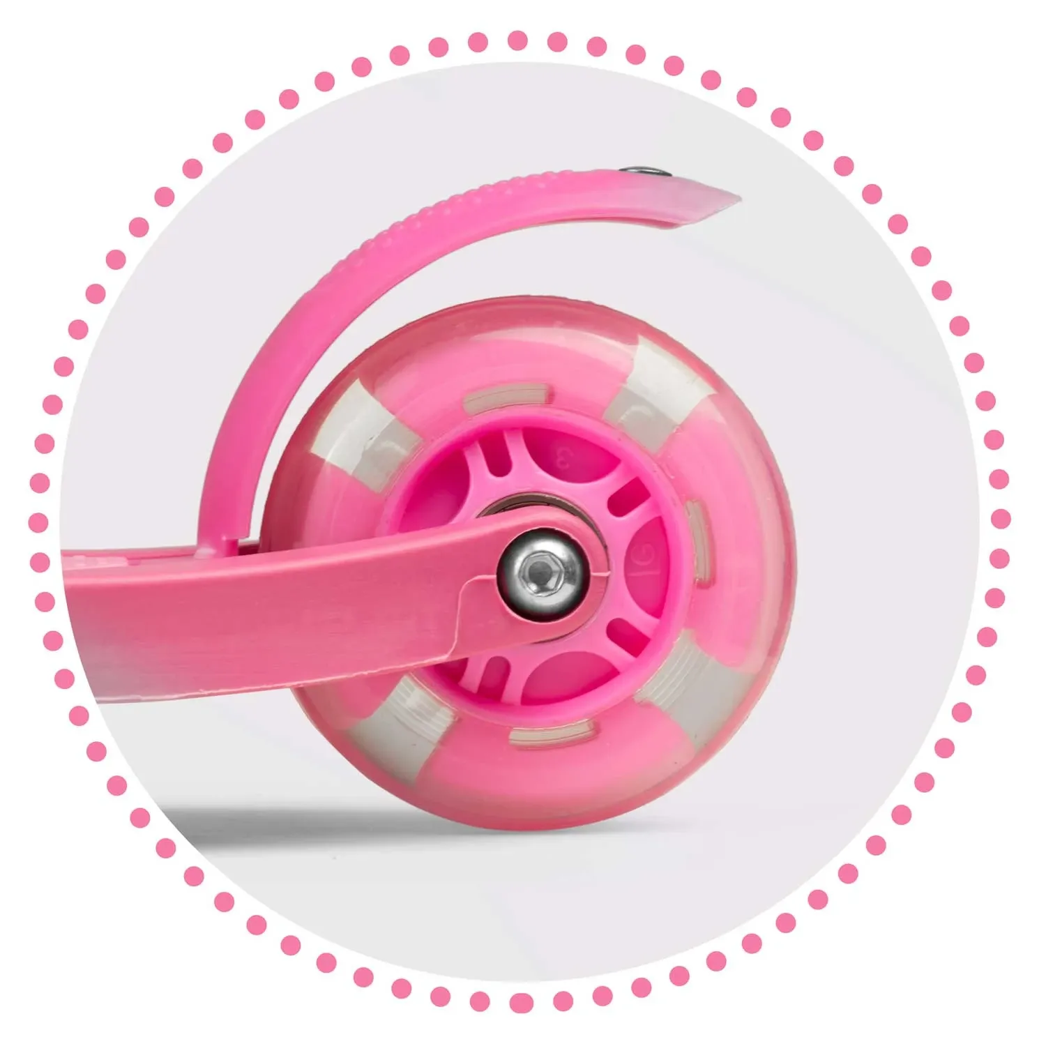 „Ricokids Loco“ triratis paspirtukas – rožinis - nuotrauka 1