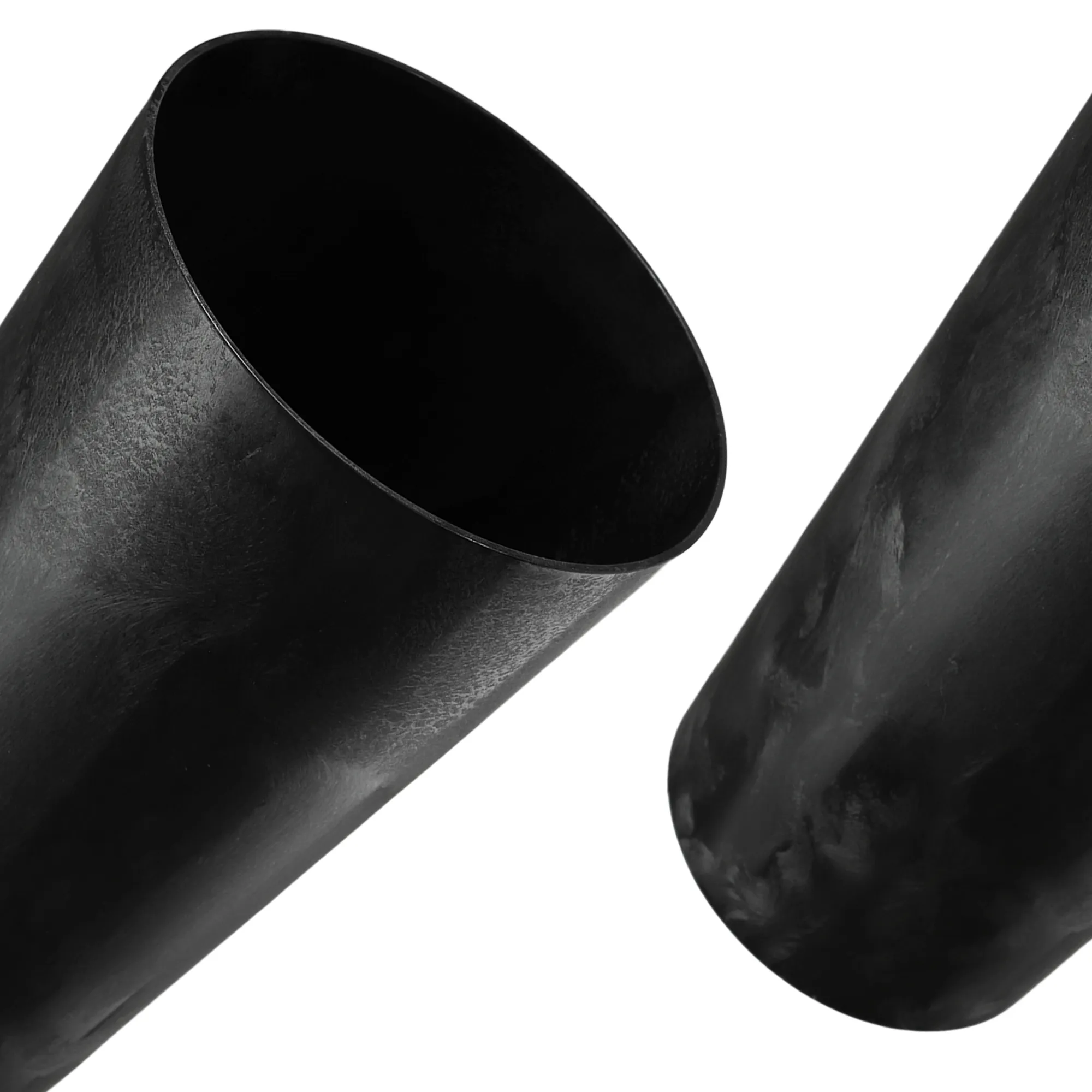 Merag gėlių vazonas 26 cm juodas betonas