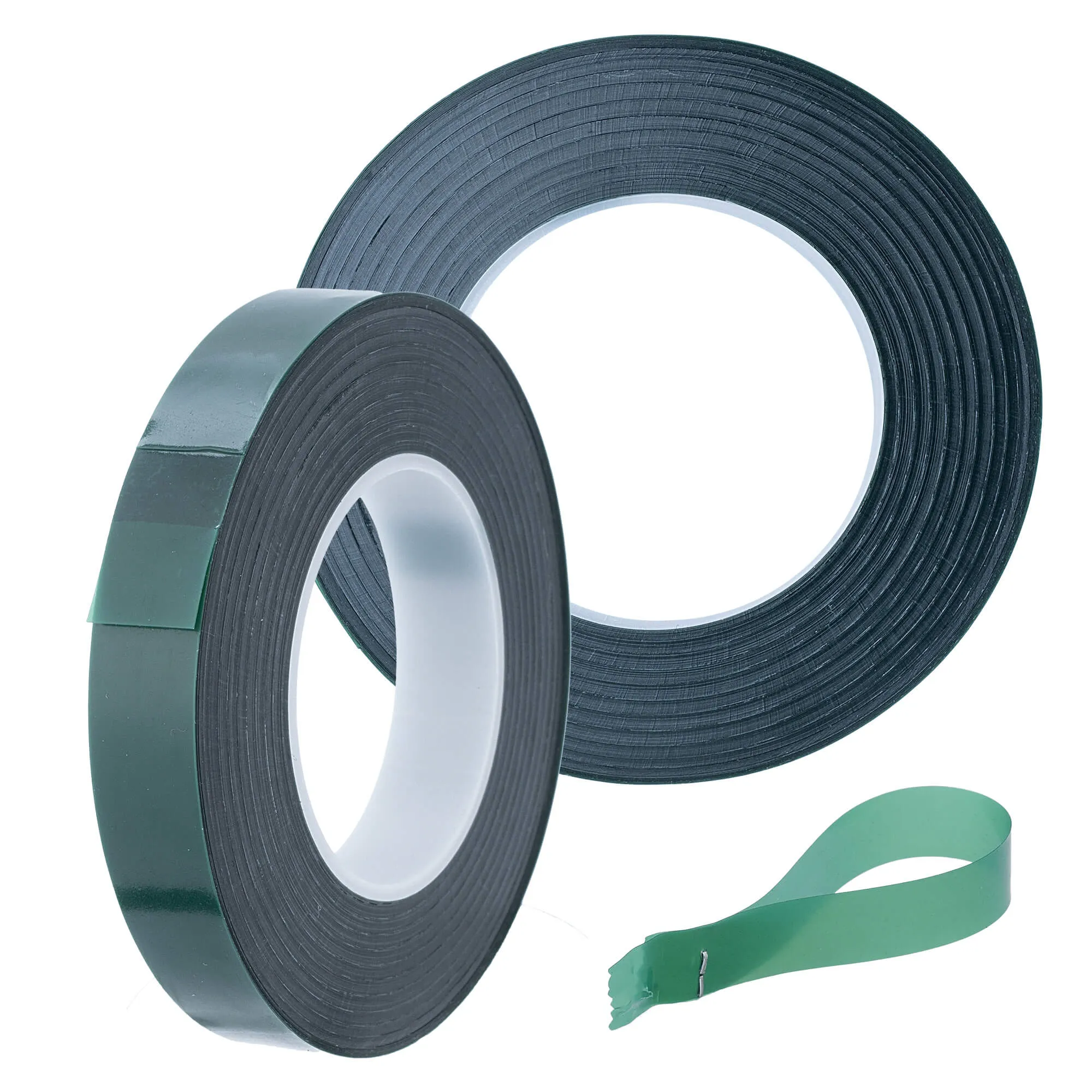 Larret sodo segiklio juostų rinkinys, 11 mm x 25 m, žalios, 20 vnt.