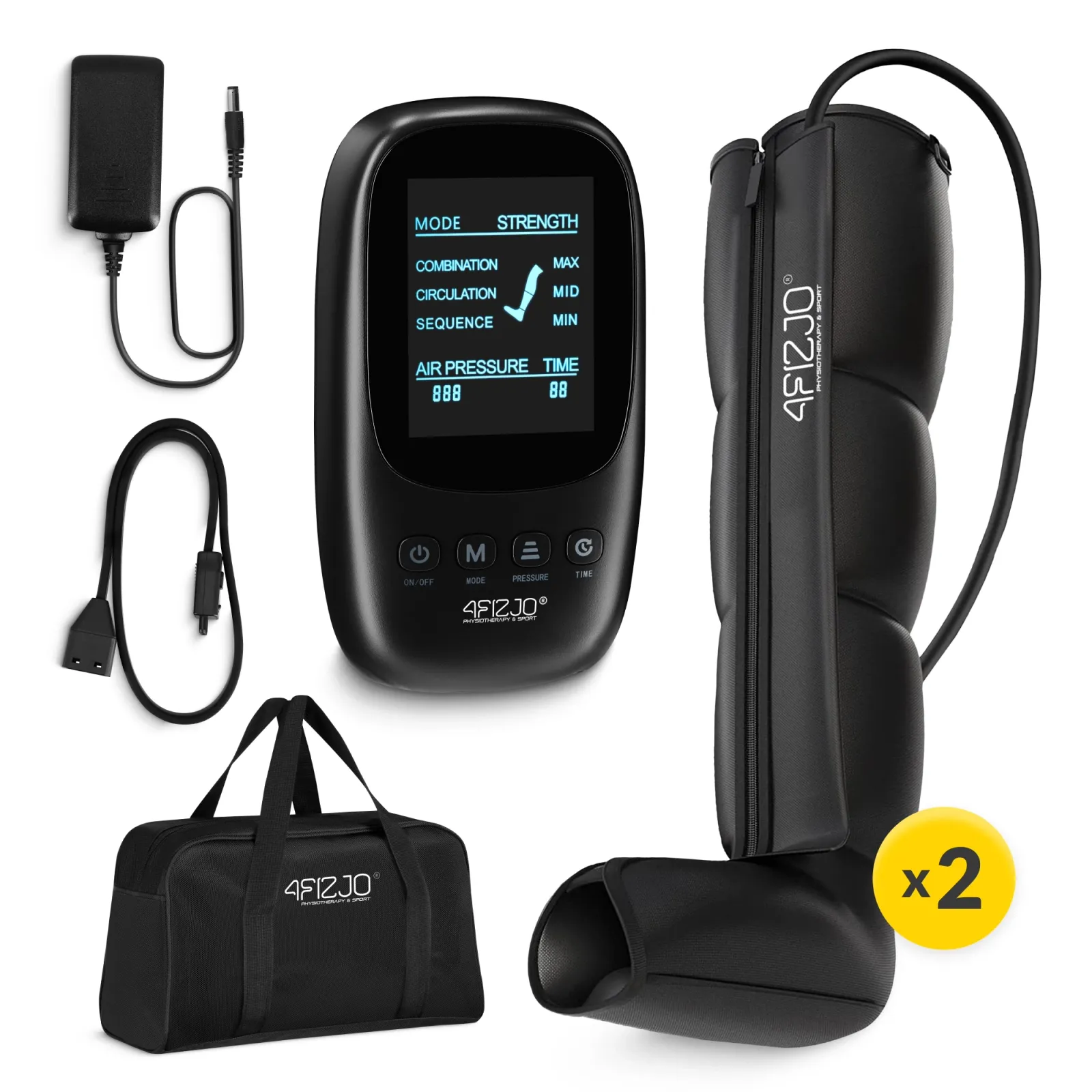 Oro kompresinės terapijos sistemos LITE C4 limfodrenažo prietaisas