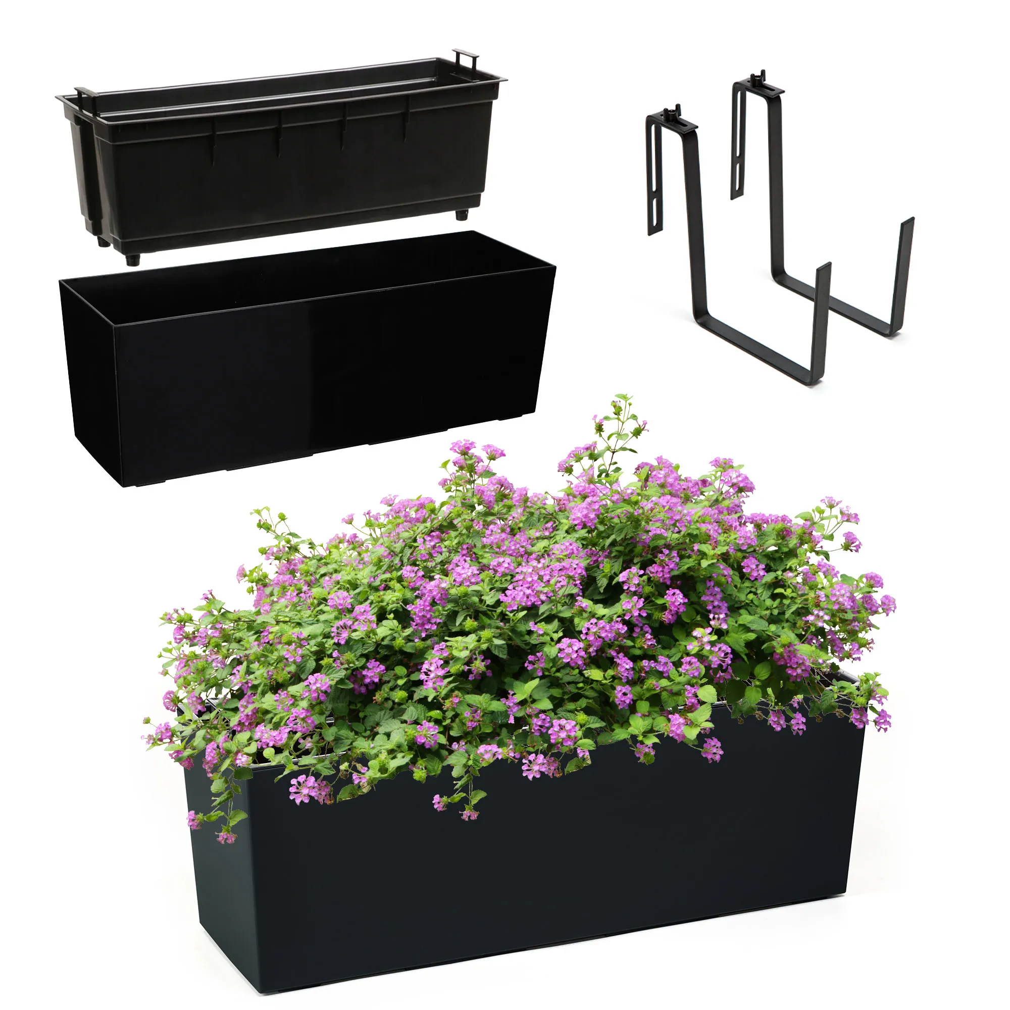 Fontana balkono dėžė su rankena