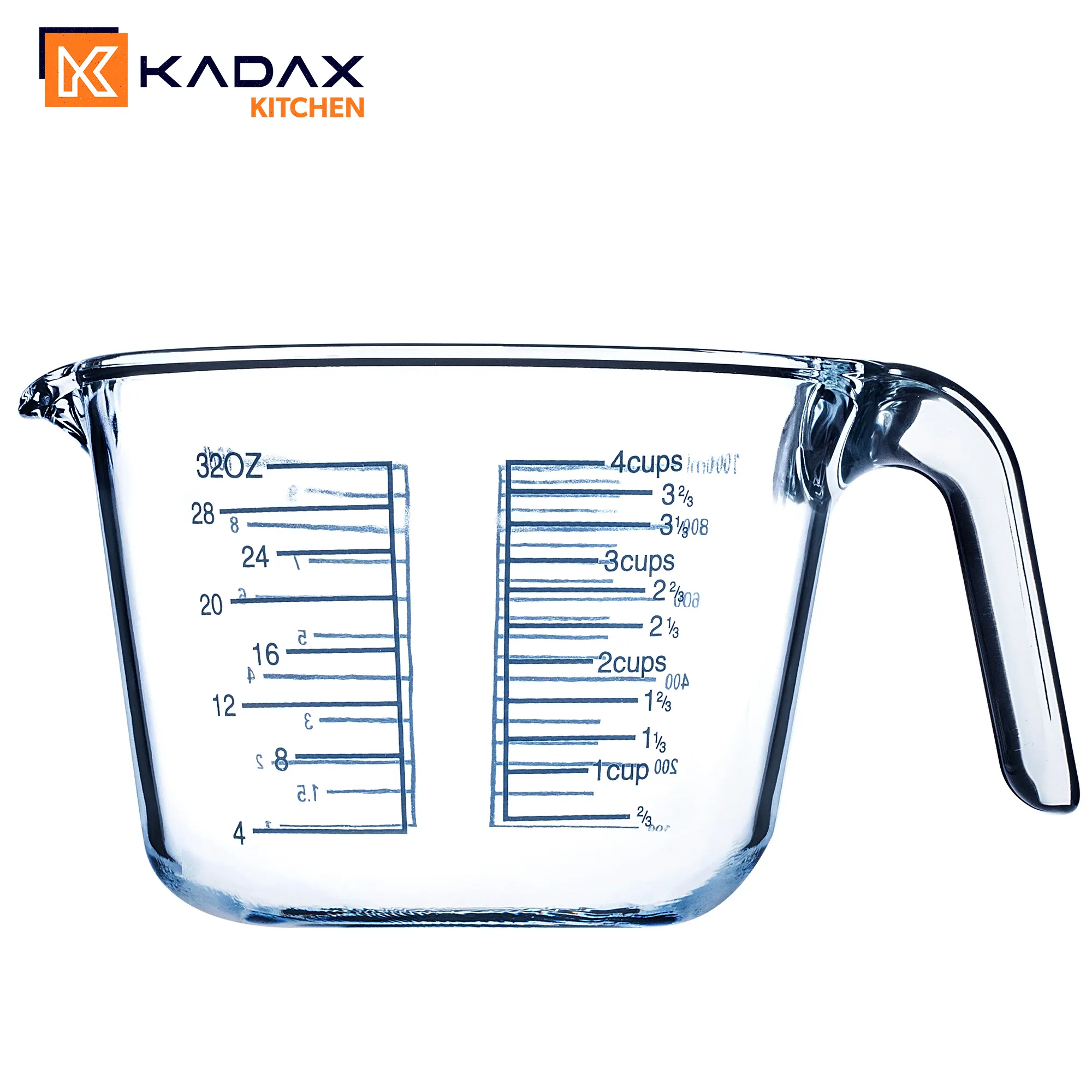 Autol 1 l stiklinis matavimo puodelis su gradacija