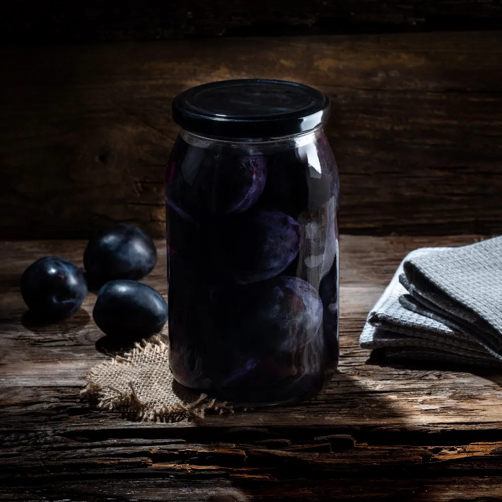 Metaliniai dangteliai „Valsta“ stiklainiams, 10 vnt., 66 mm skersmens, juodi