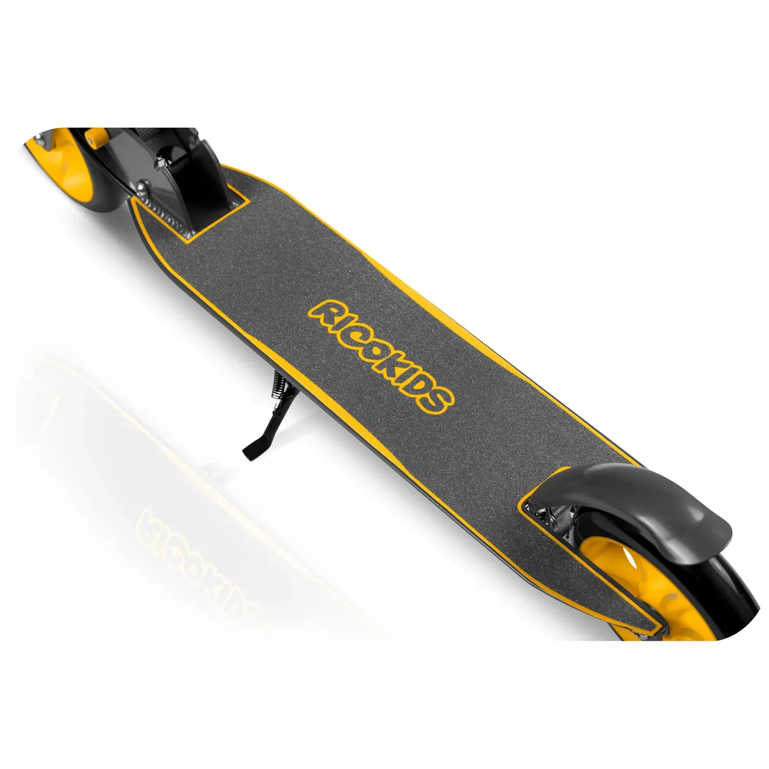 „Ricokids Kodi“ paspirtukas pilkas ir oranžinis - nuotrauka 1