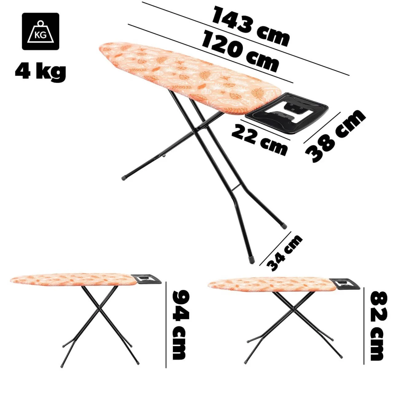 Veynes lyginimo lenta 120 x 38 cm, lapai