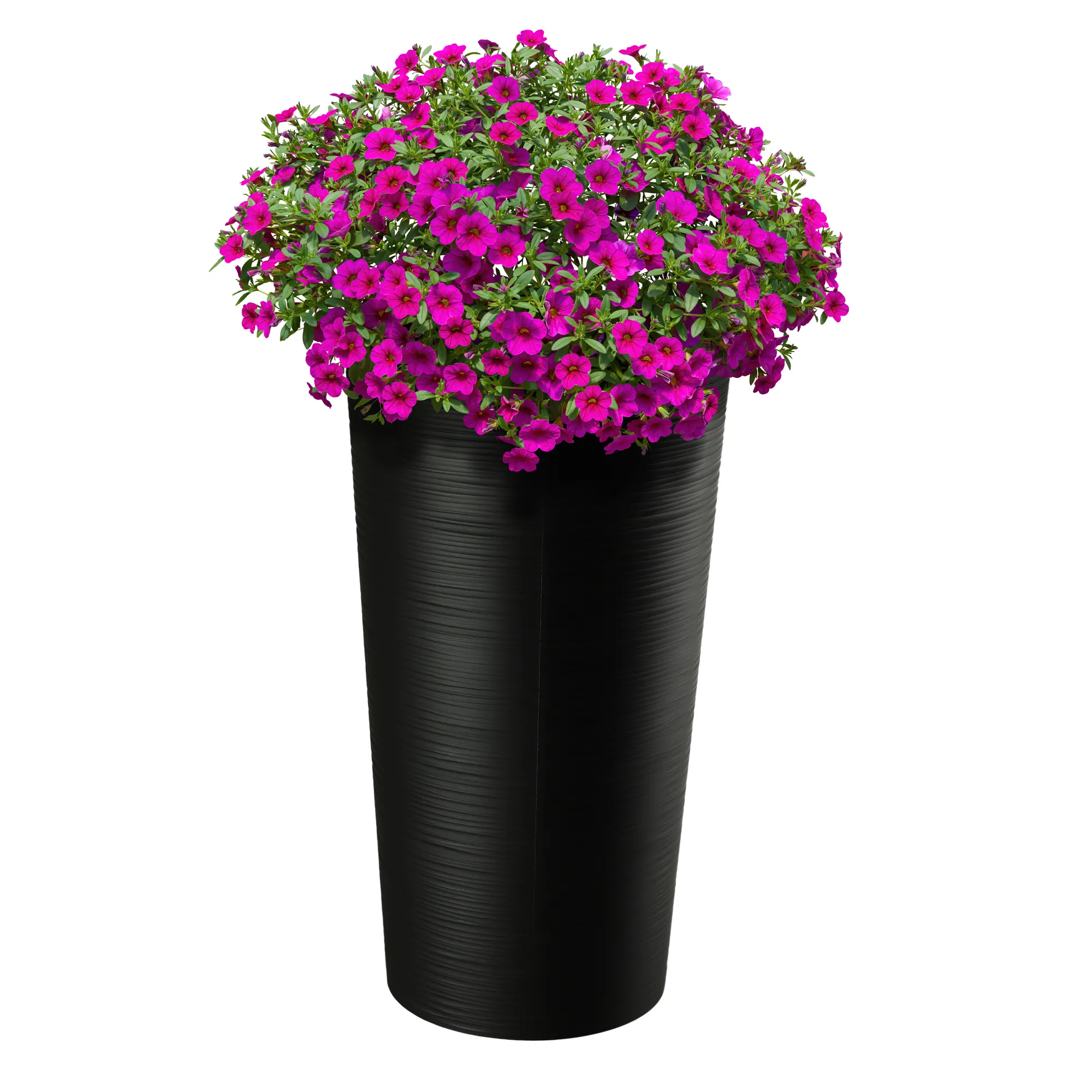 Merag gėlių vazonas 30 cm juodas