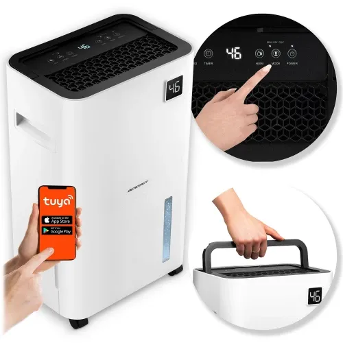 Berdsen BD-534 kompresorinis oro džiovintuvas - drėgmės sugėriklis, baltas - nuotrauka 1