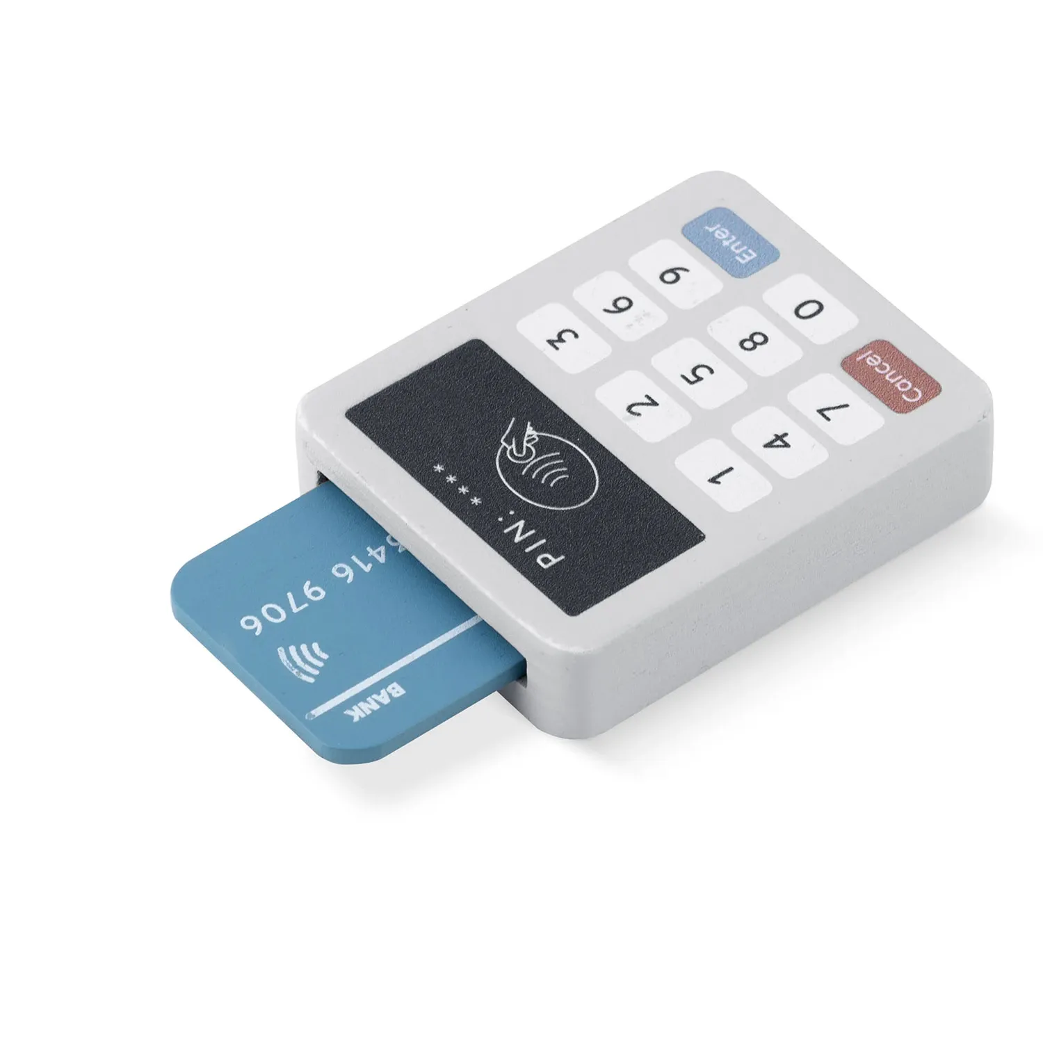 Medinis žaislinis kasos aparatas NK-863 Nukido - nuotrauka 1