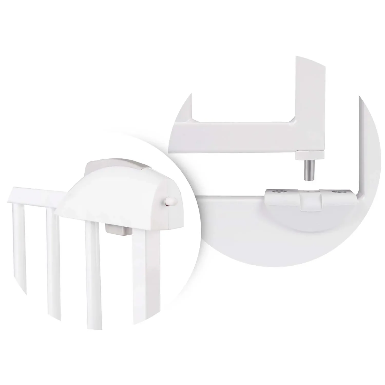 „Nukido 718100“ balti apsauginiai varteliai - nuotrauka 1