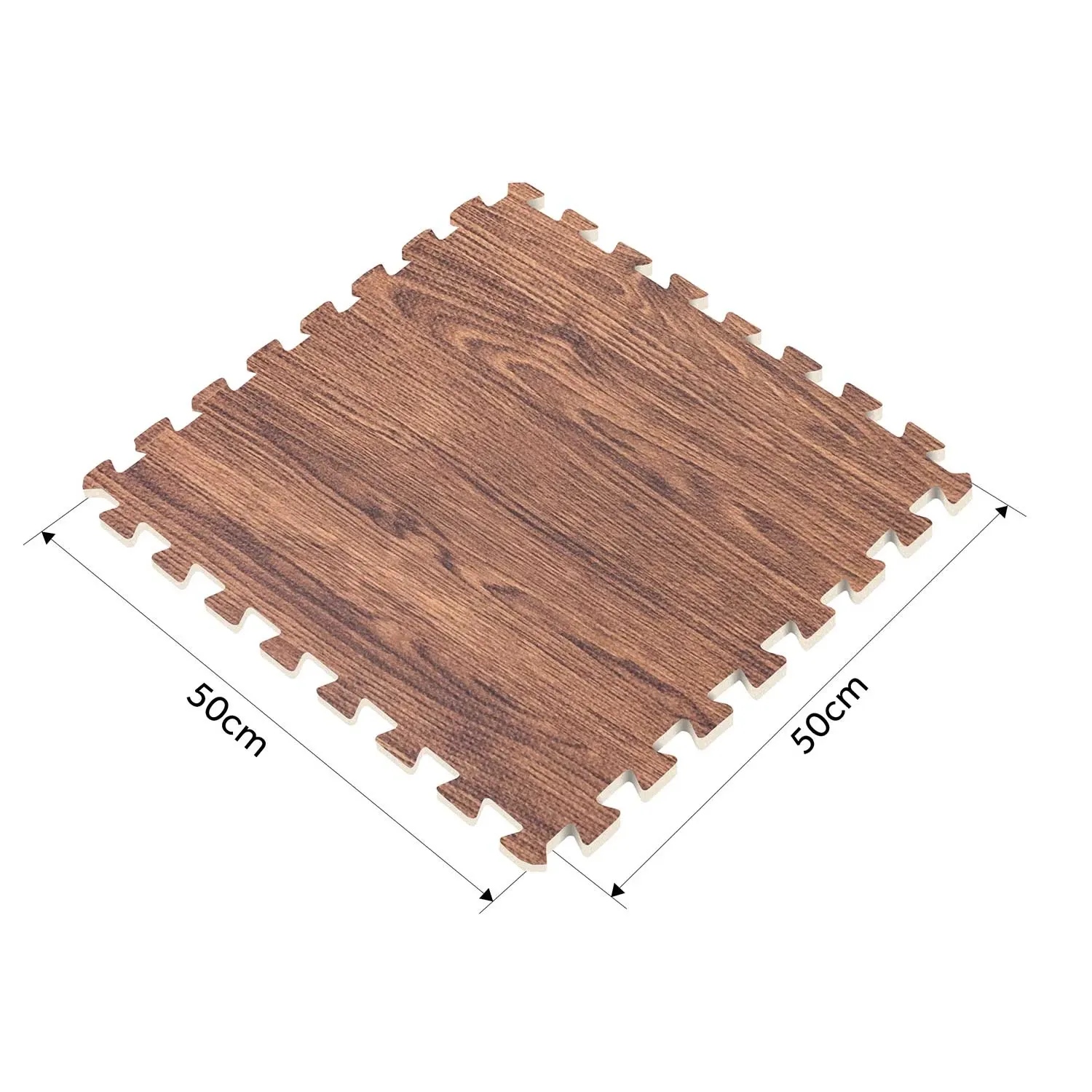 Putplasčio kilimėlis baseino dėlionei 50 x 50 cm 8 vnt. - nuotrauka 1