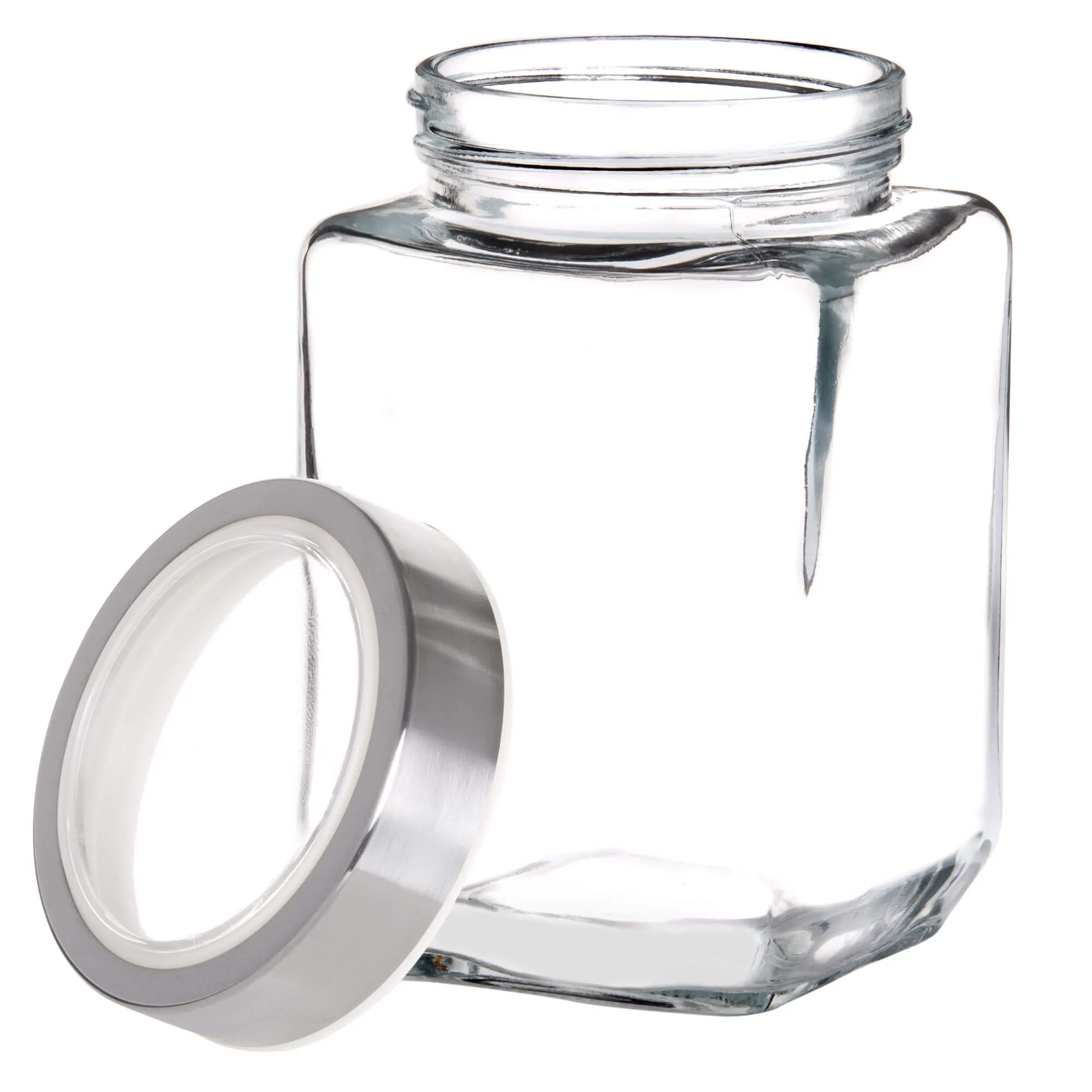 Ferno stiklinis maisto indas 700 ml, baltas