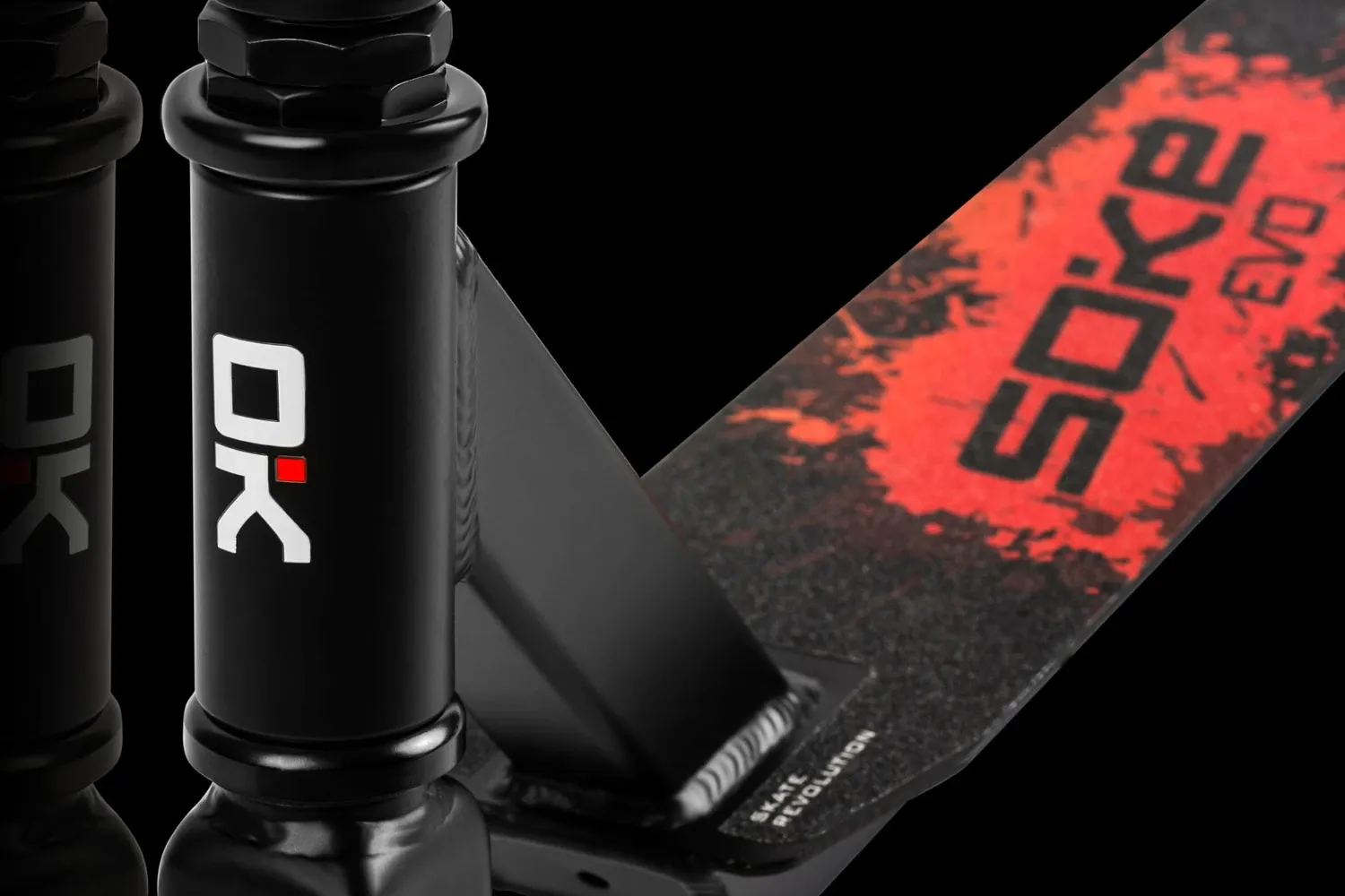 SOKE EVO raudonas paspirtukas - nuotrauka 1