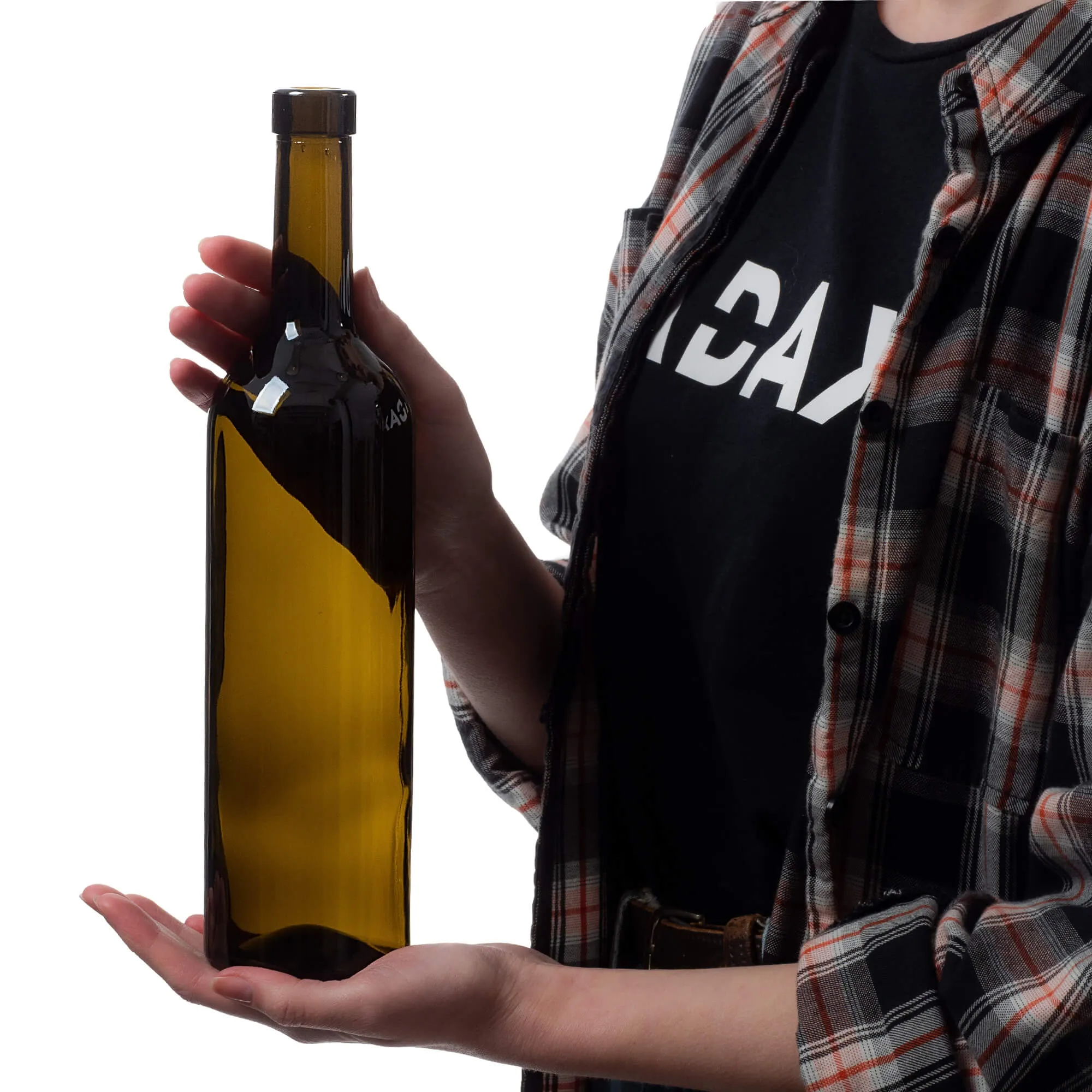 Biagio vyno butelis 750 ml alyvuogių spalvos be kamščio 1 vnt.