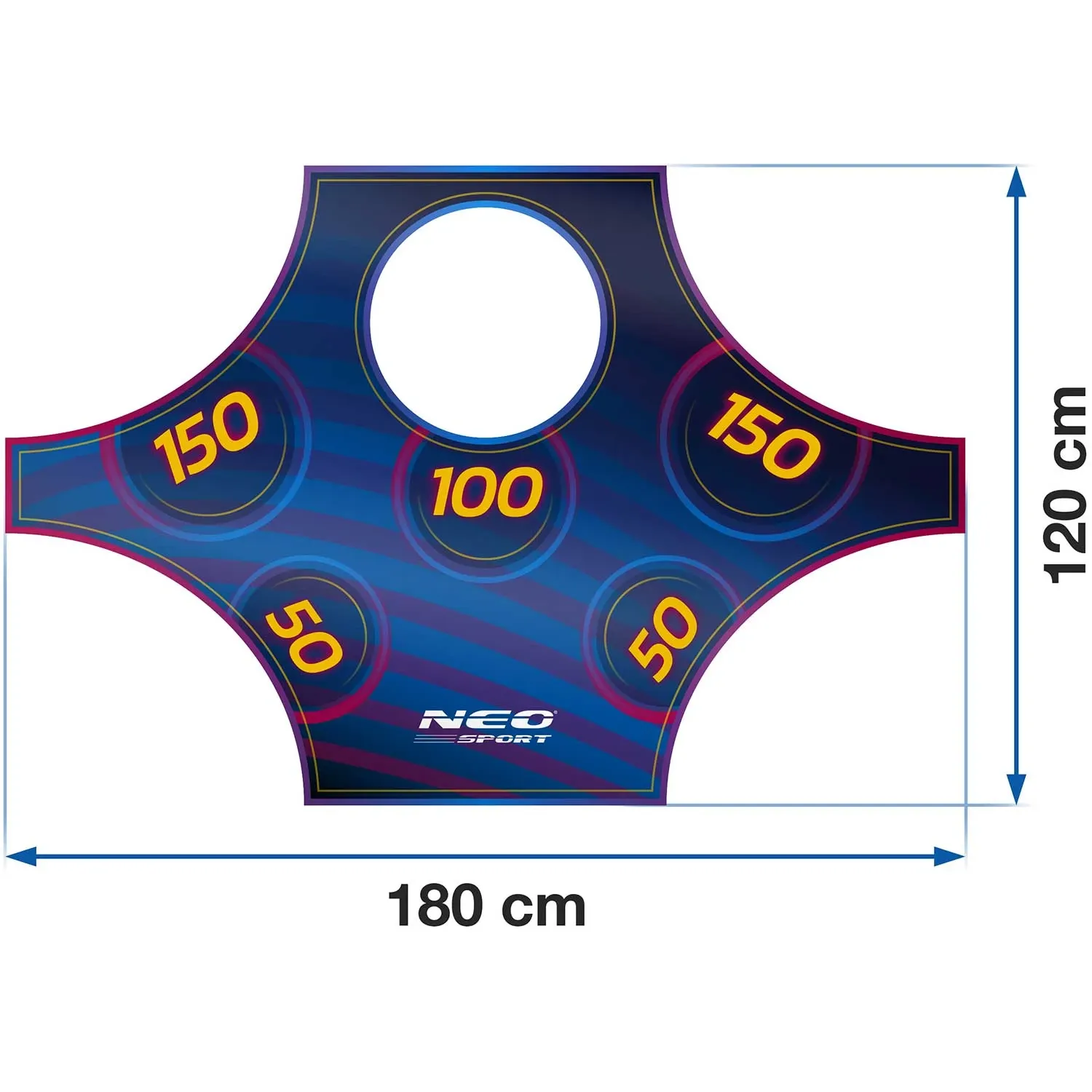 „Neo-Sport“ taiklumo kilimėlis 215 x 150 cm - nuotrauka 1