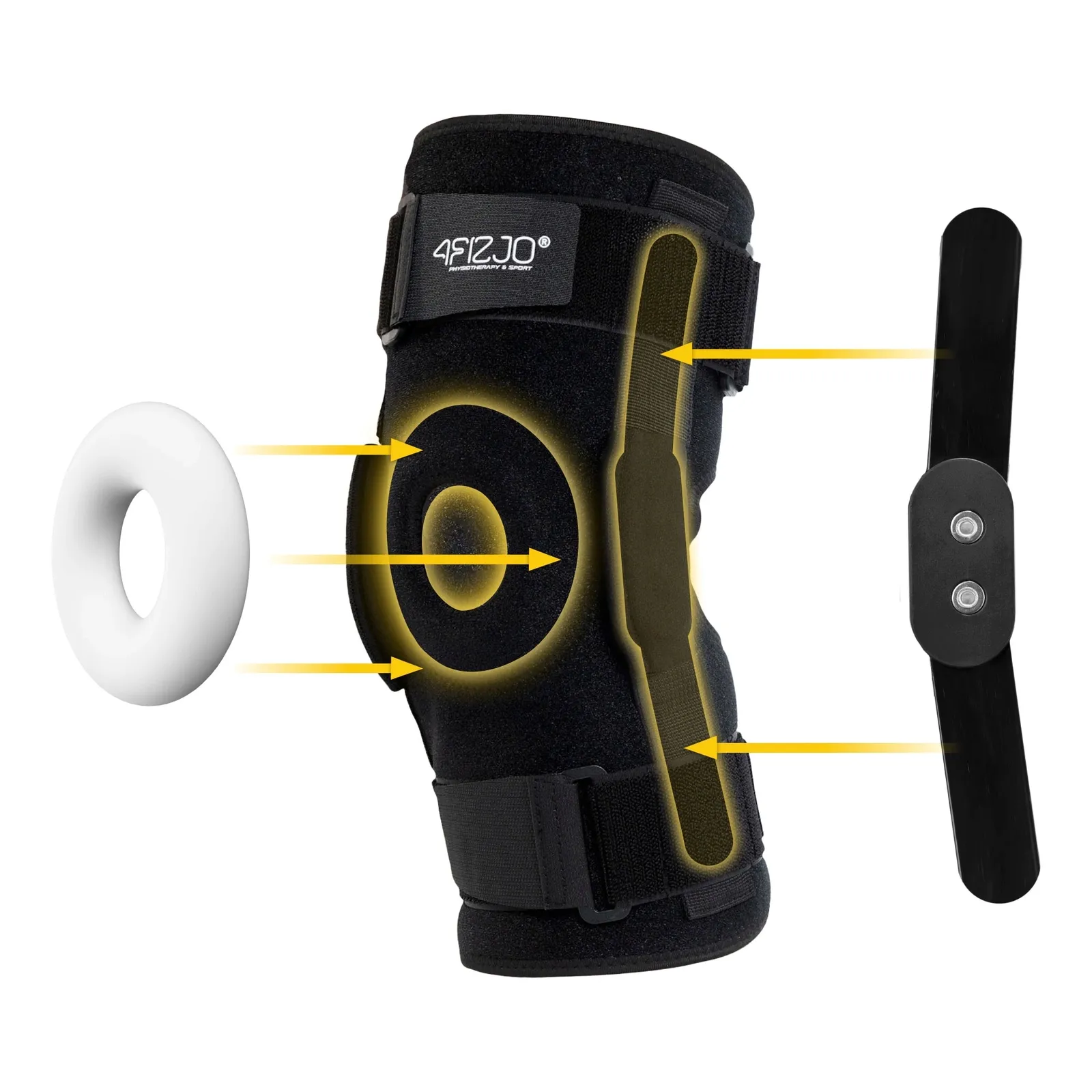 Kelio įtvaras su girnelės stabilizavimu XXL