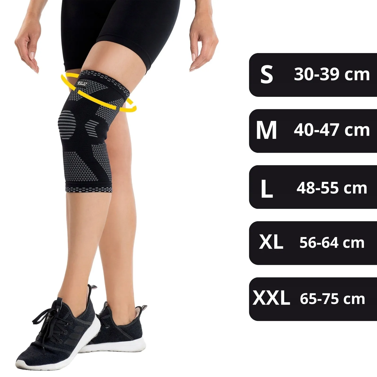 Elastinė kelio atrama S pilka