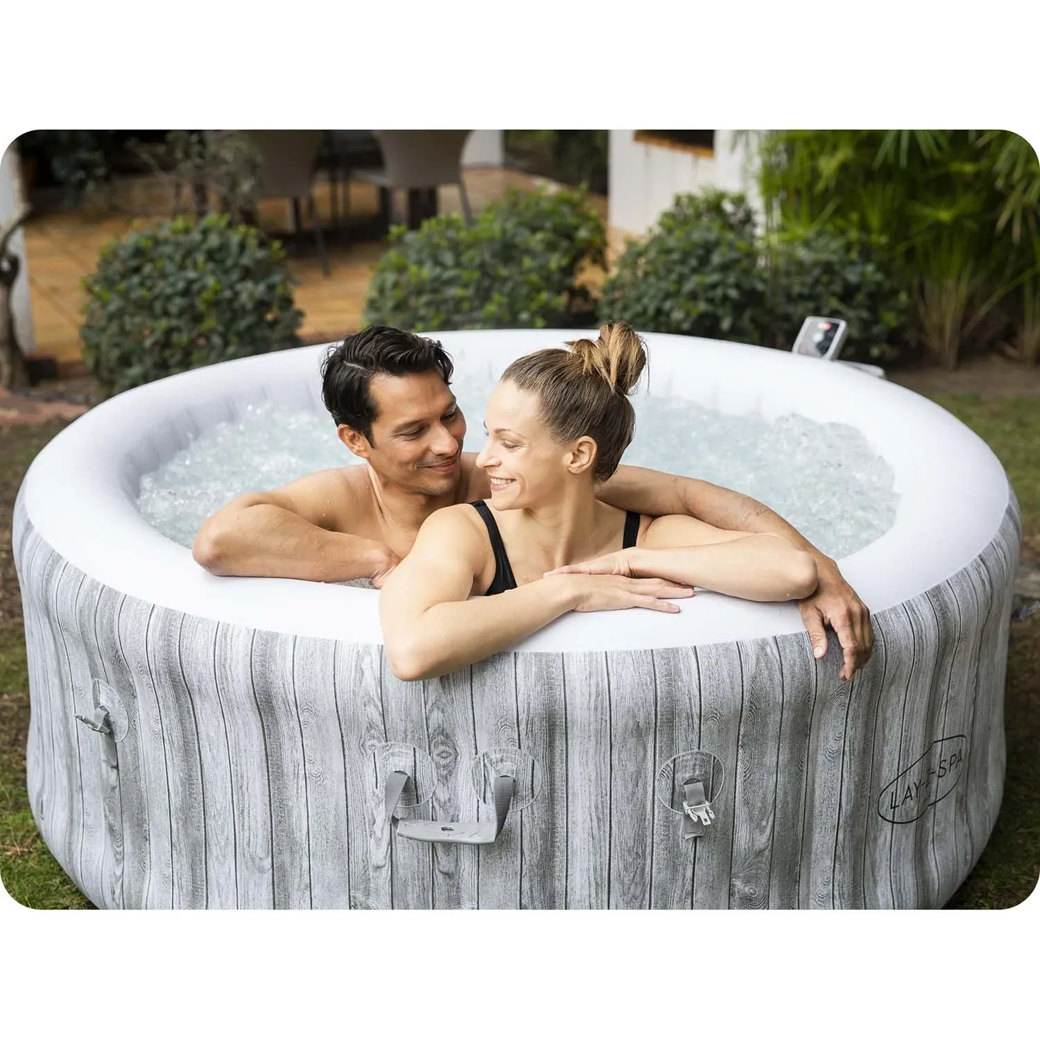 Pripučiama SPA vonia „Lay-Z Fiji“, skirta 4 asmenims, „Bestway“, 60085 - nuotrauka 1
