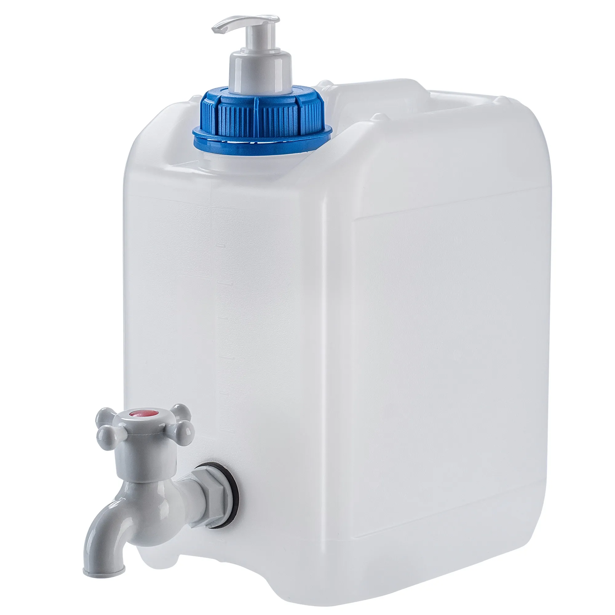 Porti turistinė kriauklė su muilo dozatoriumi 5 l