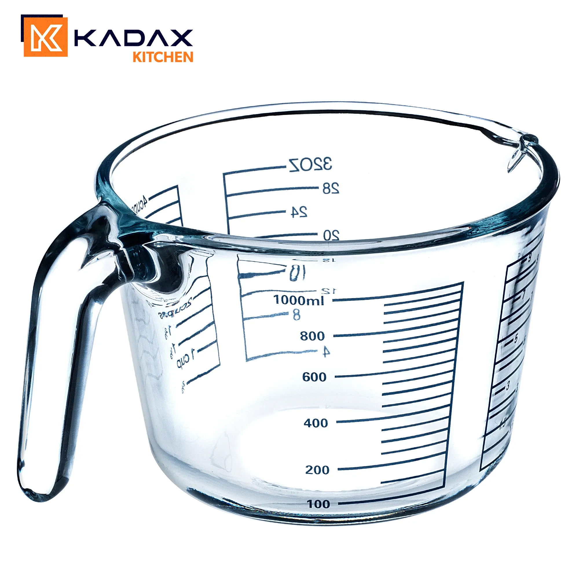 Autol 1 l stiklinis matavimo puodelis su gradacija