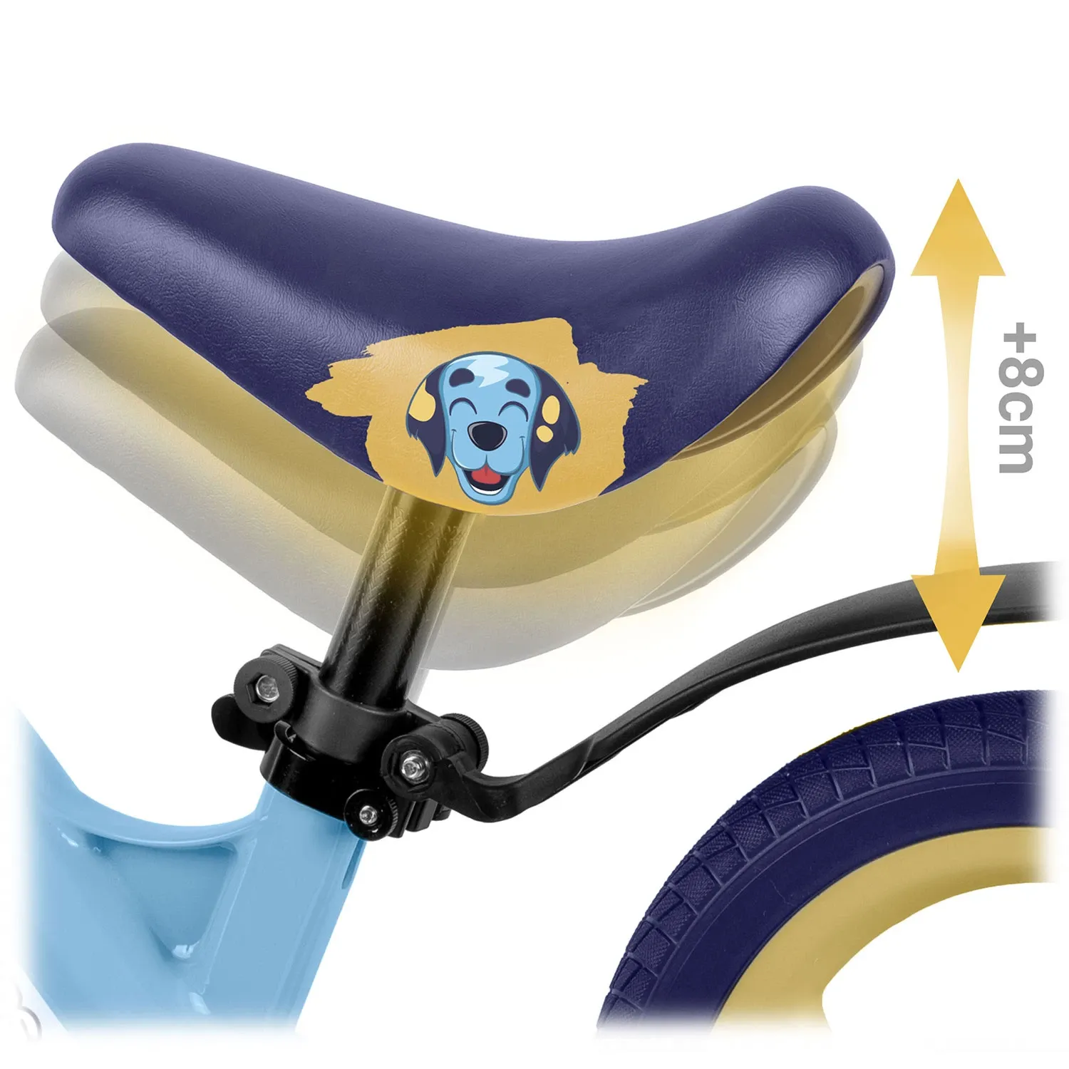 Ricokids FUNNU balansinis dviratis vaikams - nuotrauka 1