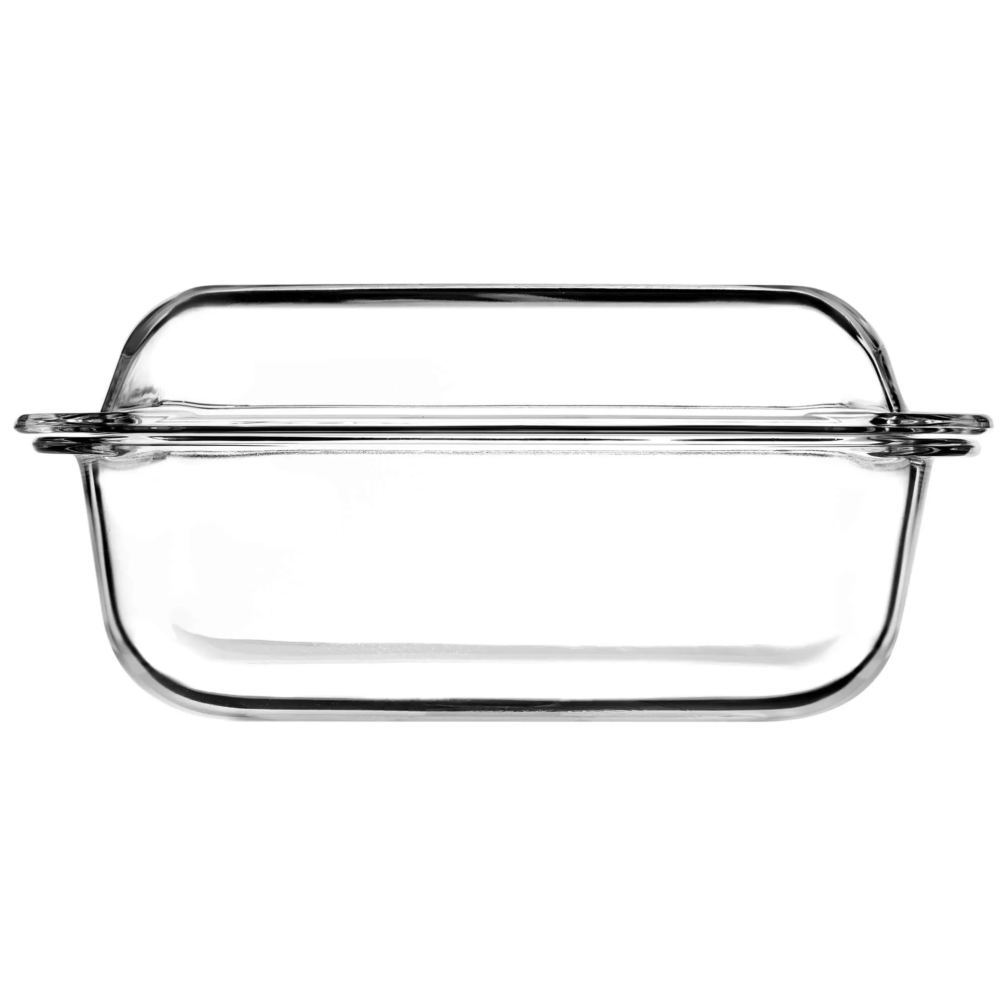 5,1 l karščiui atsparus stiklinis indas su dangčiu