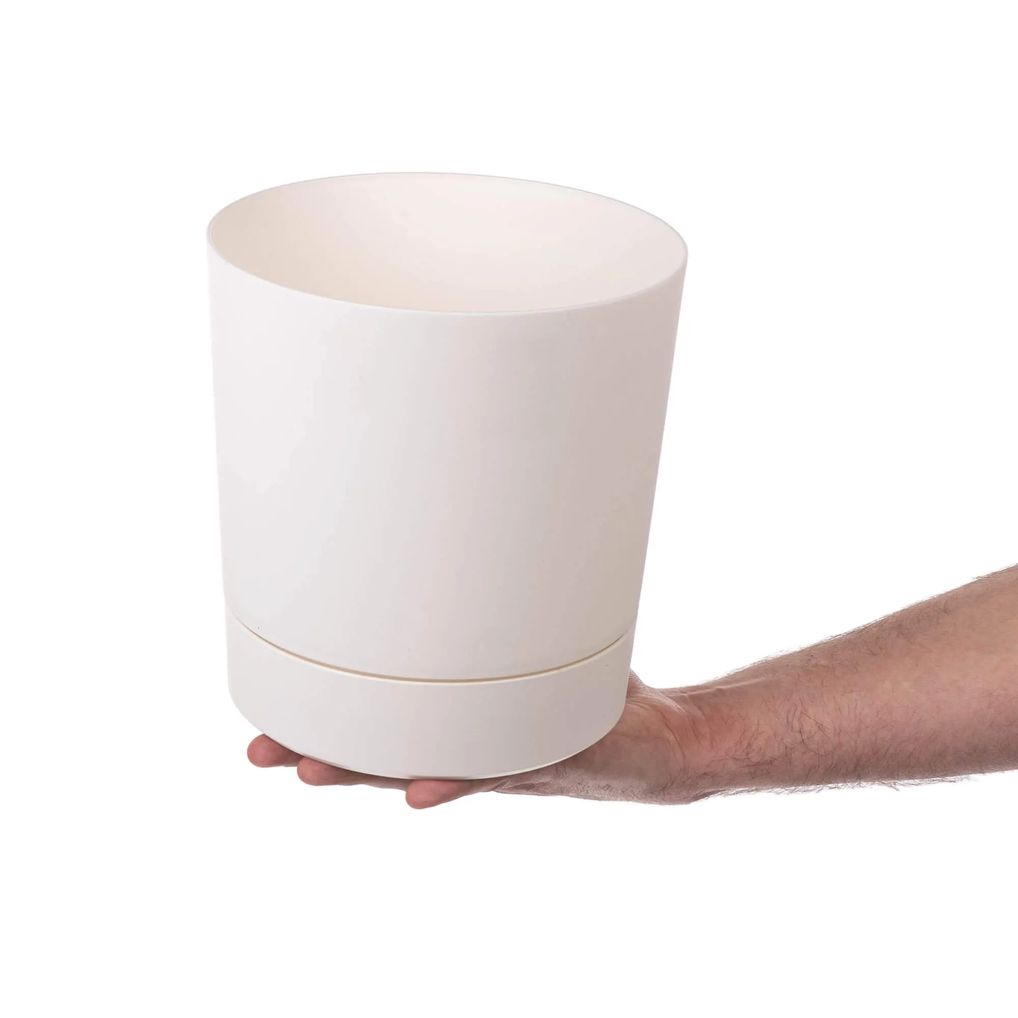 Verri vazonas su lėkštute