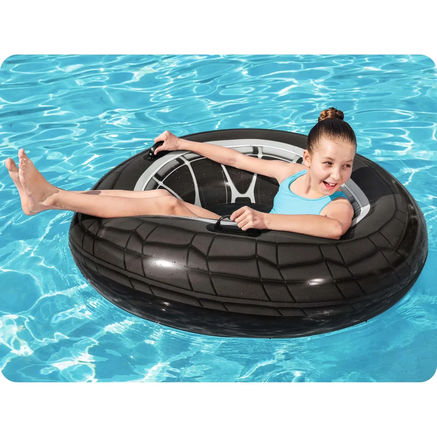 Plaukimo ratas - padanga 119 cm Bestway - nuotrauka 1