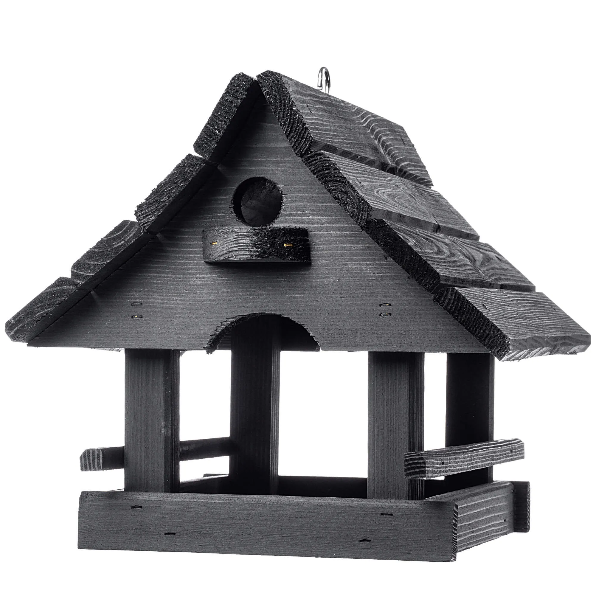Arbis paukščių lesyklėlė, 30 x 25 cm, antracito spalvos
