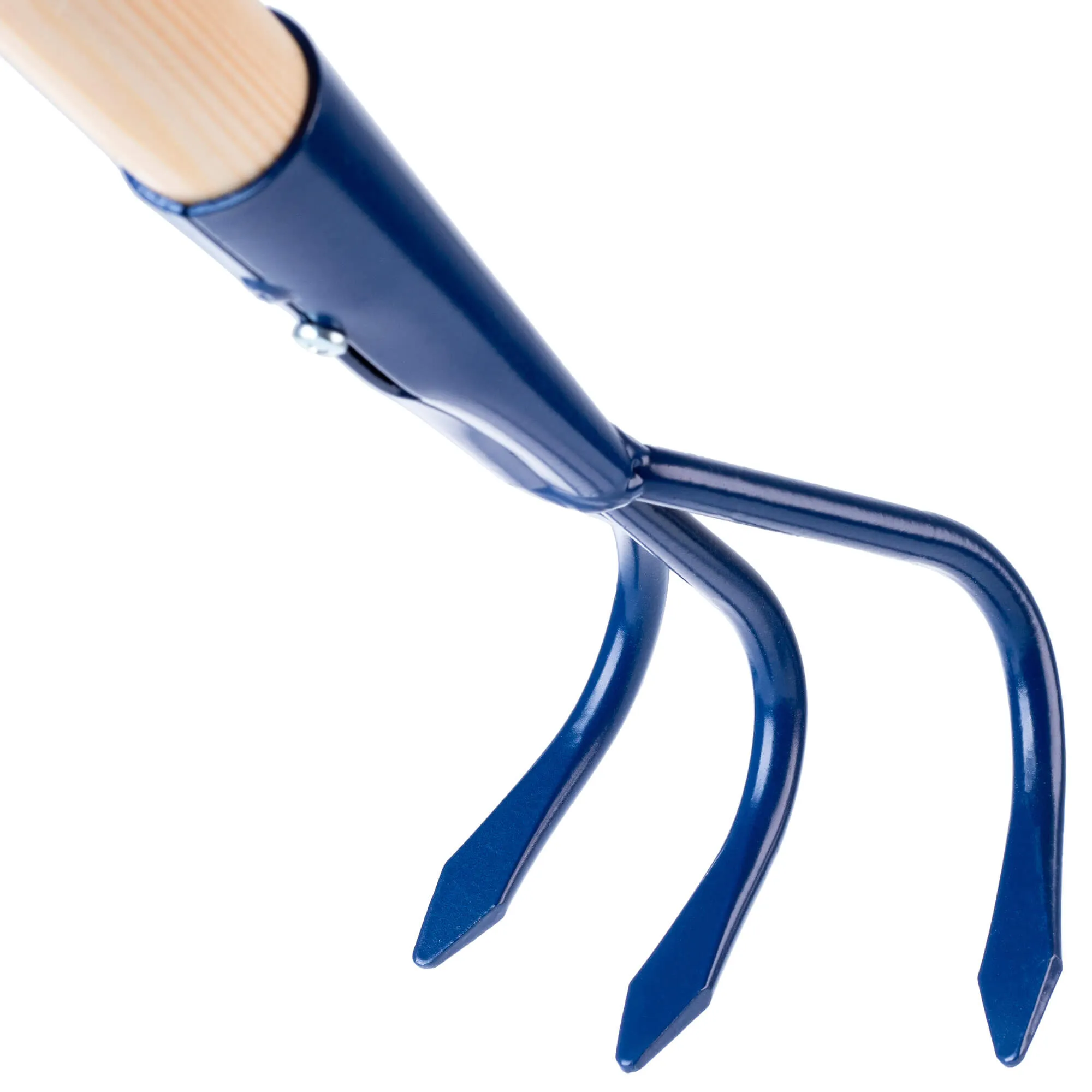 „Cogne“ 3 dantų rankinis kultivatorius, 142 cm, mėlynas