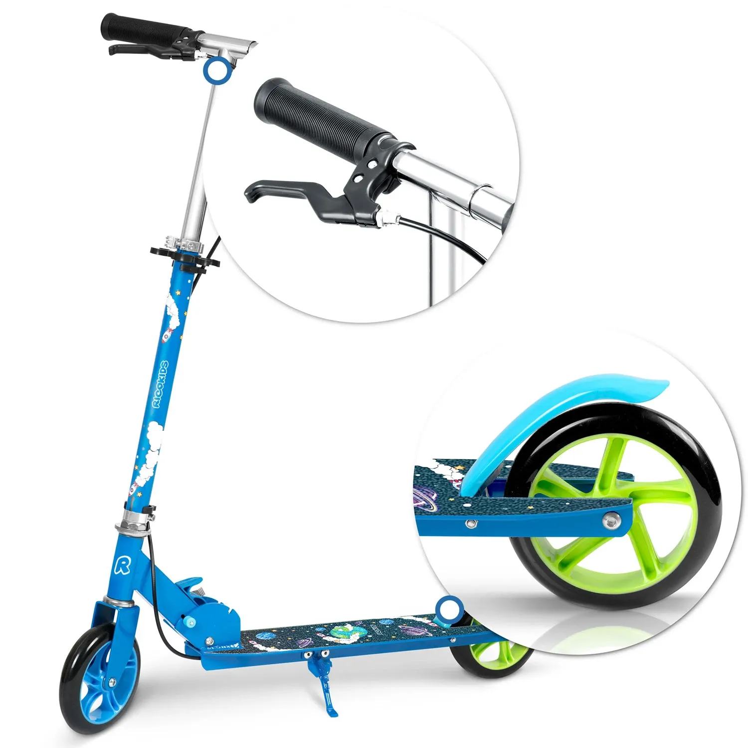 „Ricokids Kodi Cosmos“ paspirtukas - nuotrauka 1