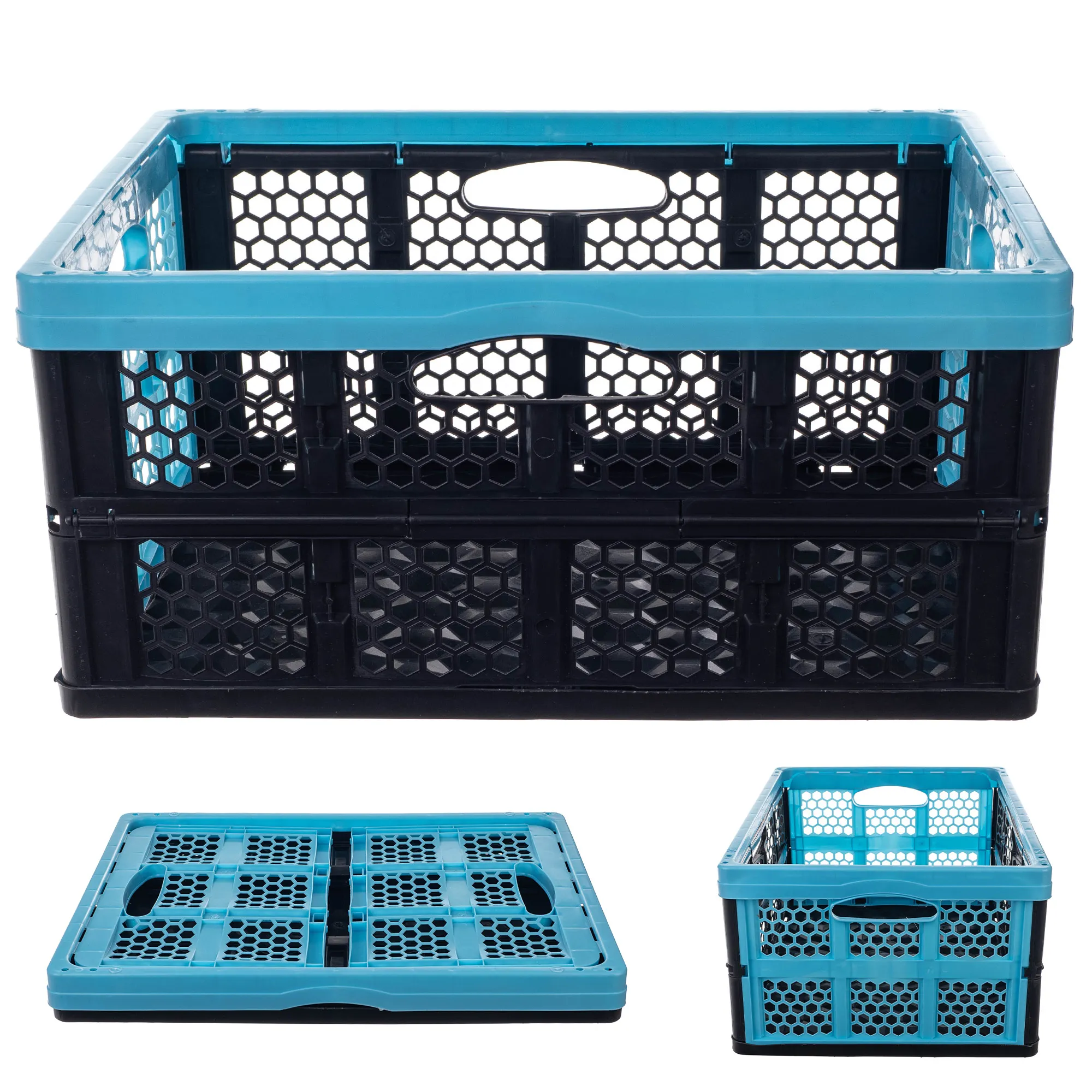 „Kamari“ 32 l sulankstoma įrankių dėžė, mėlyna