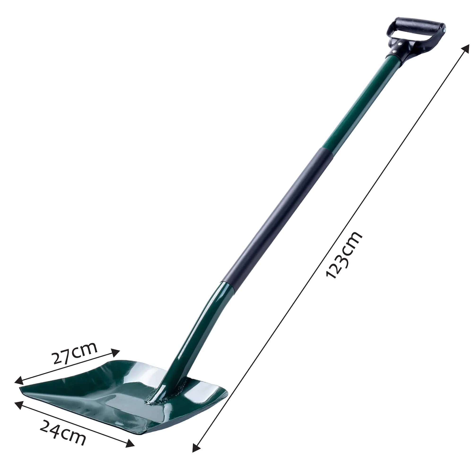 Smėlio kastuvas 123 cm, žalias