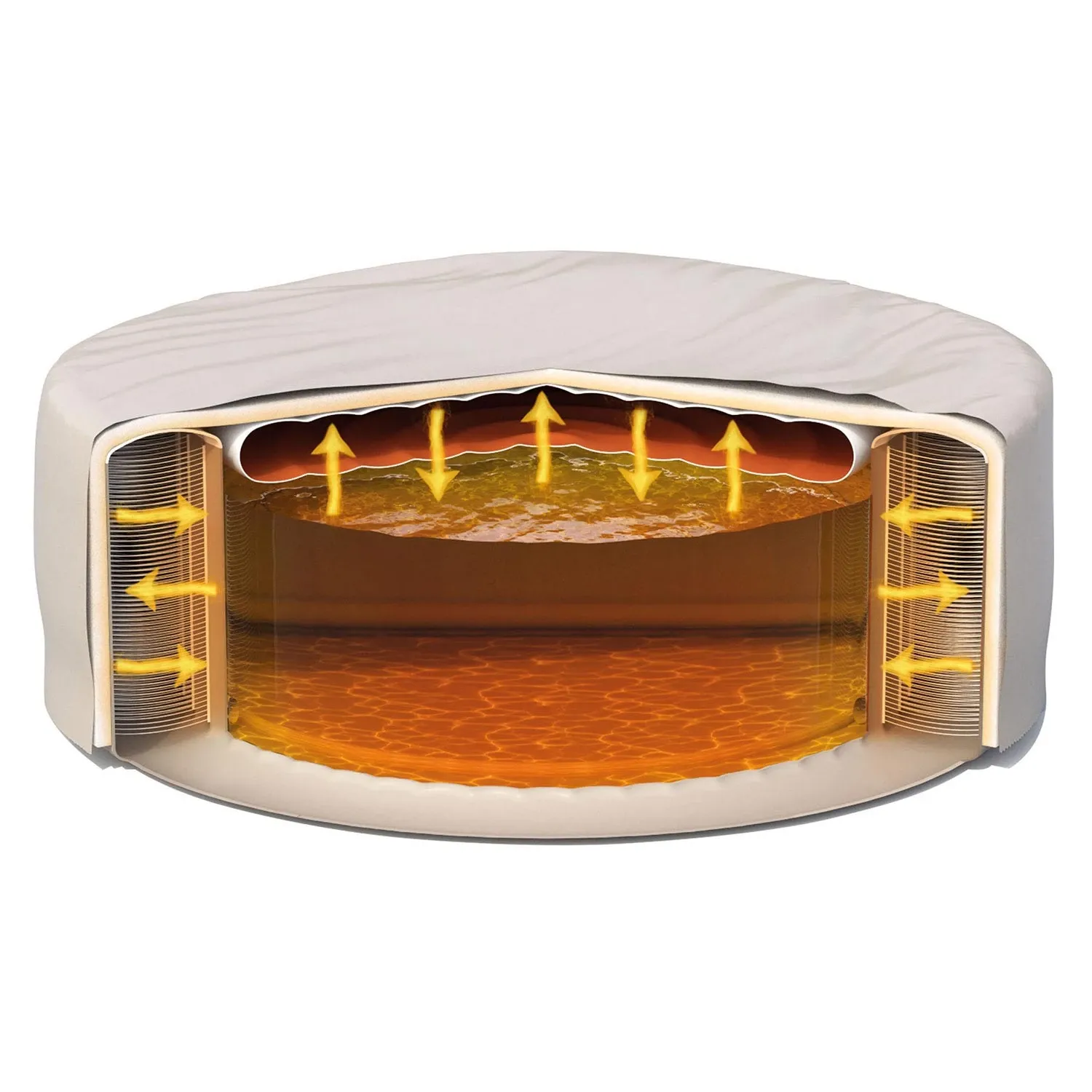 Pripučiama SPA su hidromasažu 4 asmenims, INTEX 28476 komplektas - nuotrauka 1