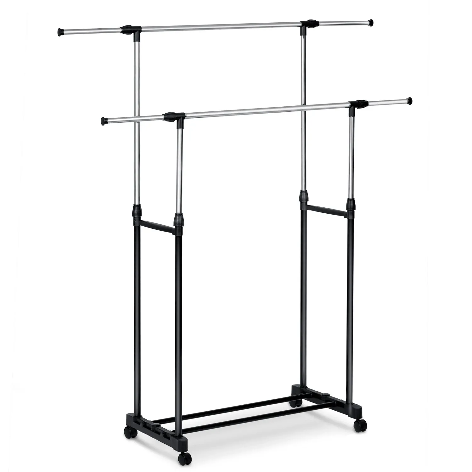 Massido 686400 drabužių pakaba, juoda ir sidabrinė - nuotrauka 1