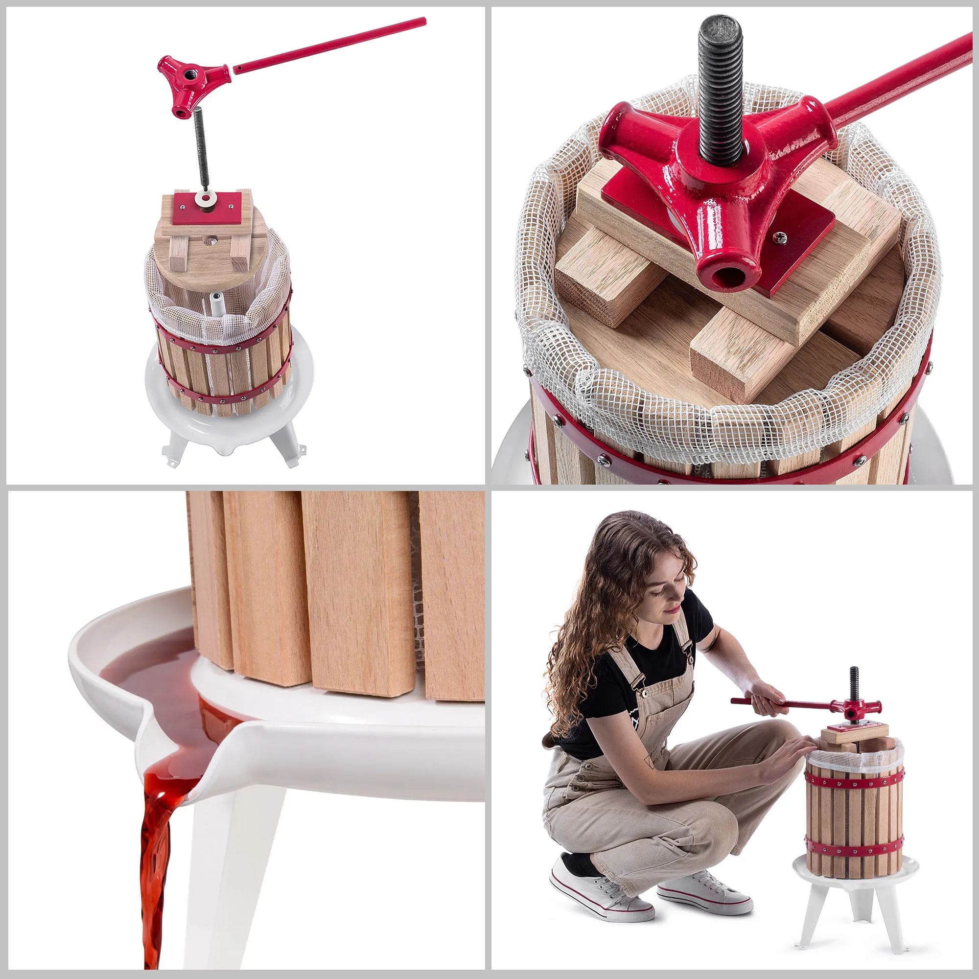 Silba vaisių sulčiaspaudė su filtru, 6 l