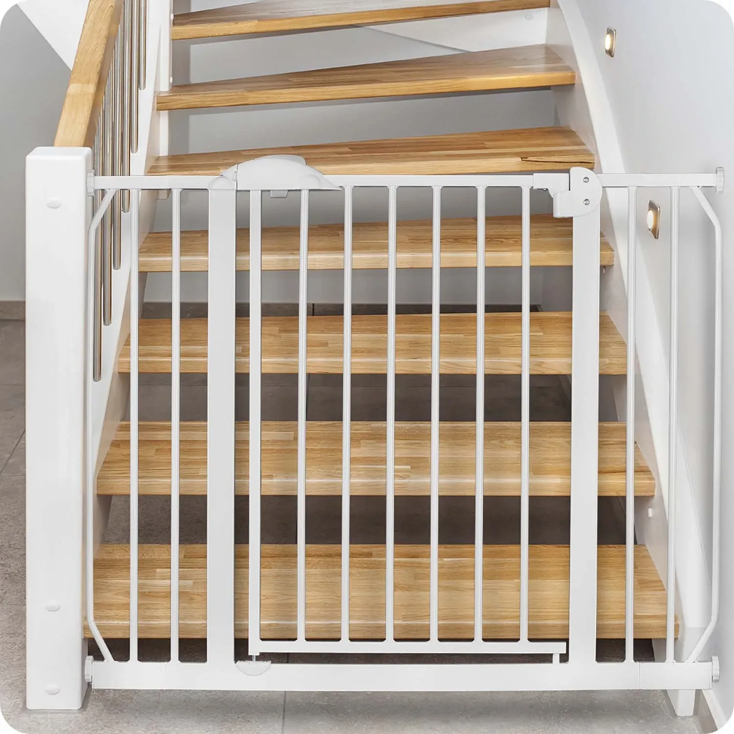 „Nukido 718100“ balti apsauginiai varteliai - nuotrauka 1