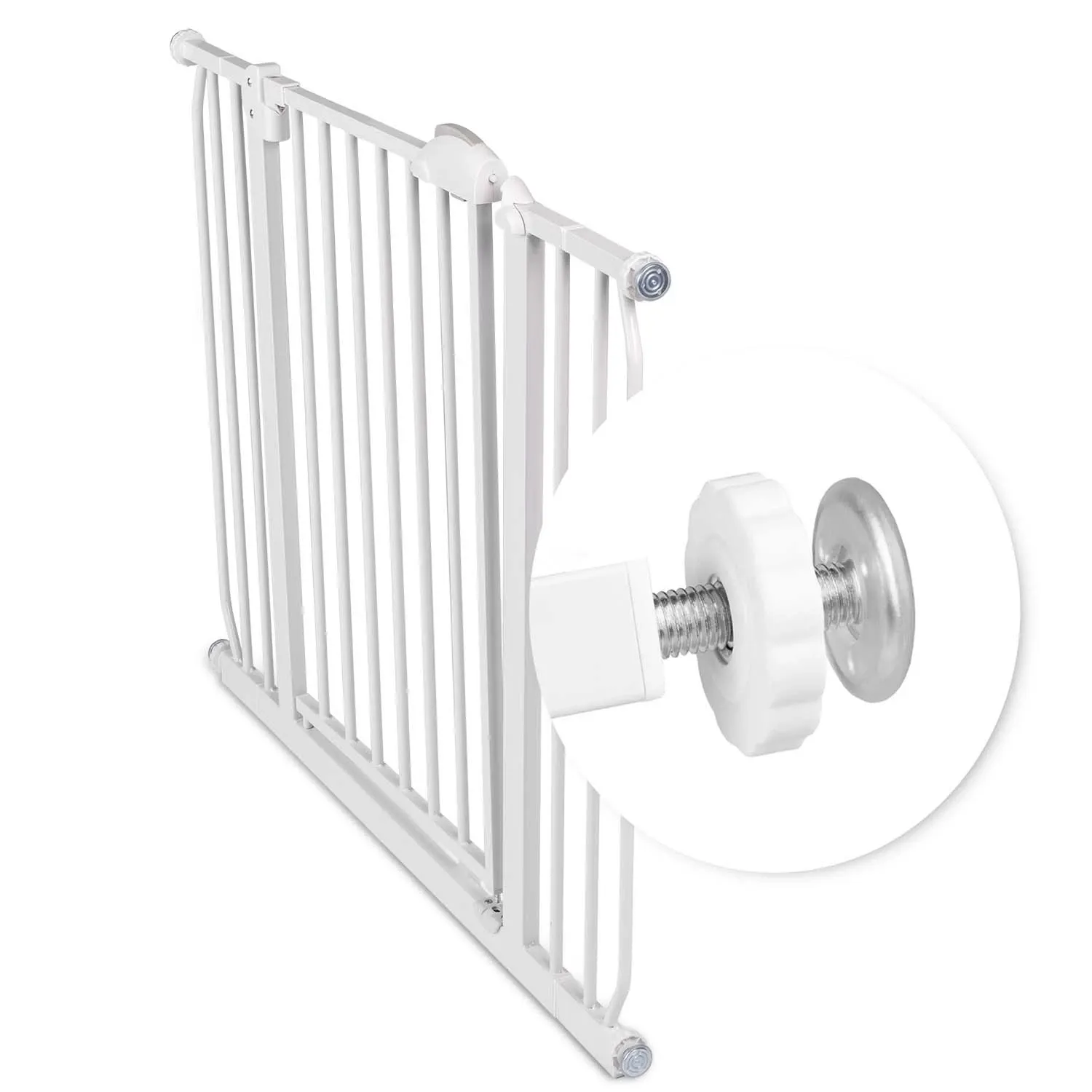 „Nukido 718100“ balti apsauginiai varteliai - nuotrauka 1