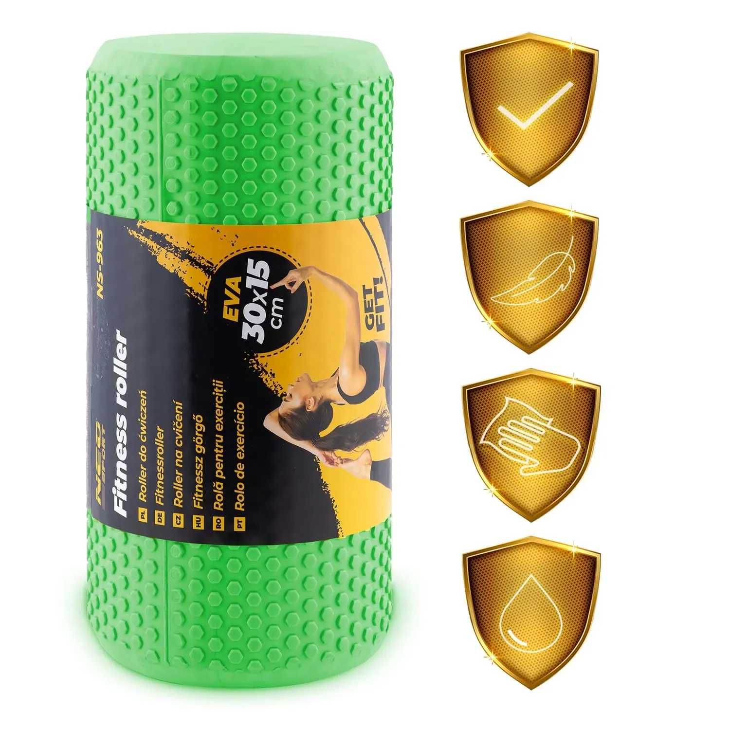 EVA mankštos volelis NS-963 žalias - nuotrauka 1