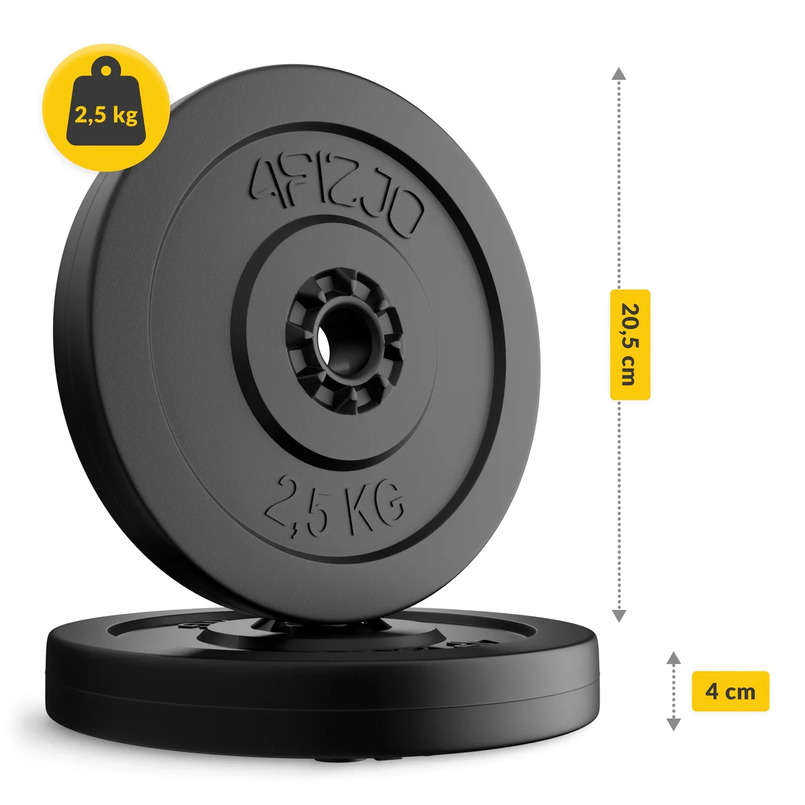 Bituminių svarelių rinkinys 4 x 2