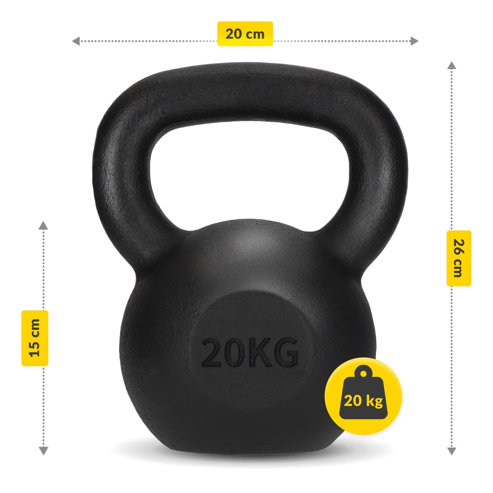 Svarmuo ketaus 20 kg