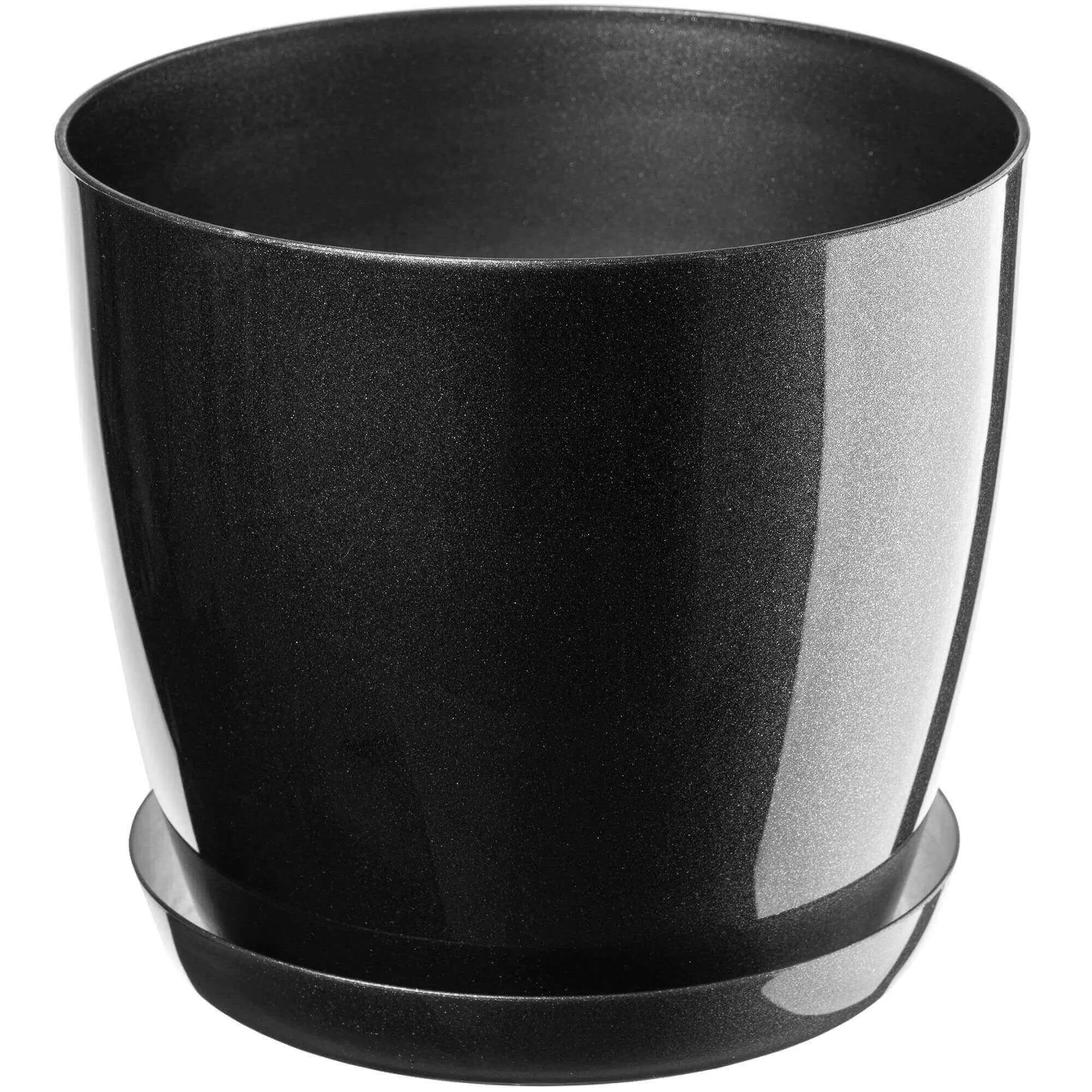 Gėlių vazonas su lėkštute 20 cm