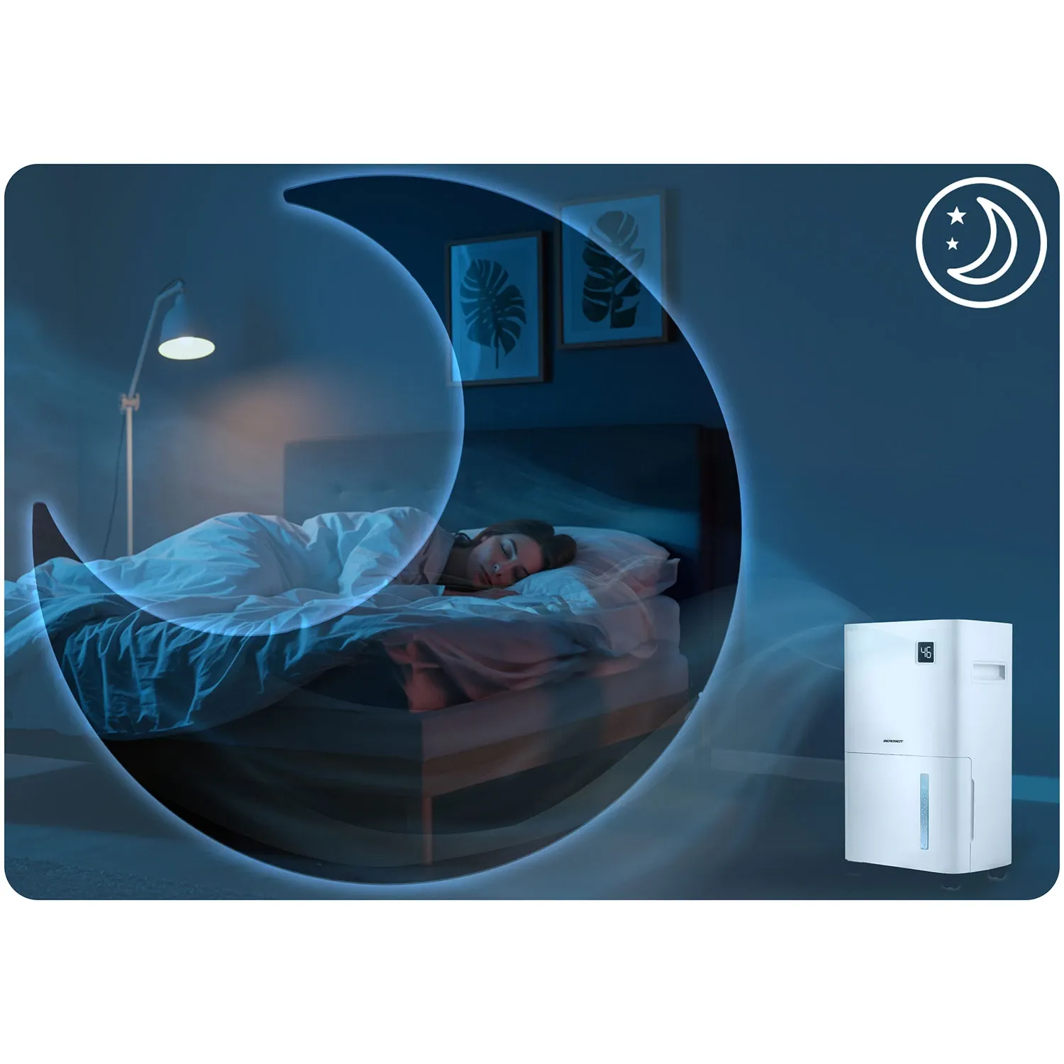 Berdsen BD-534 kompresorinis oro džiovintuvas - drėgmės sugėriklis, baltas - nuotrauka 1