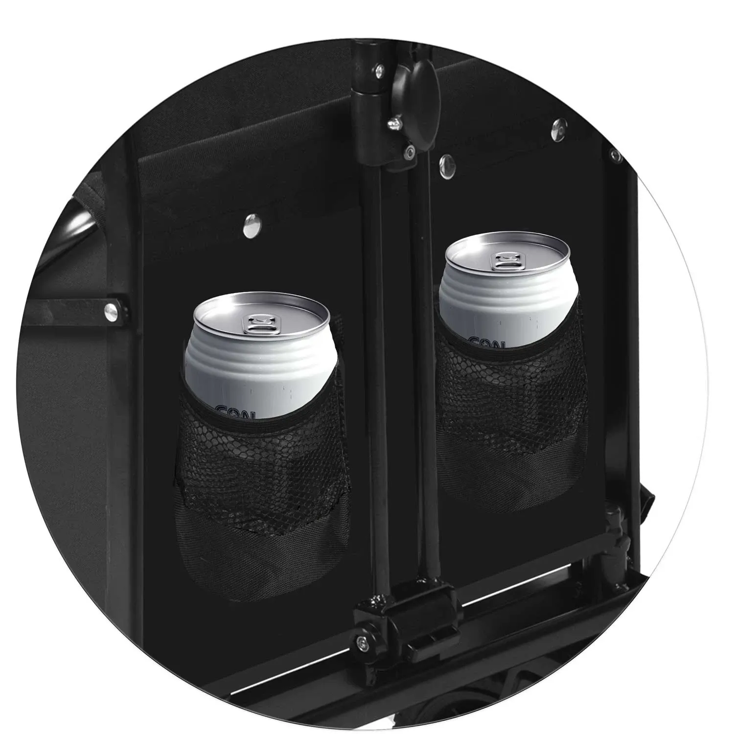 Sulankstomas transportavimo vežimėlis 100l Humberg HM-512 - nuotrauka 1