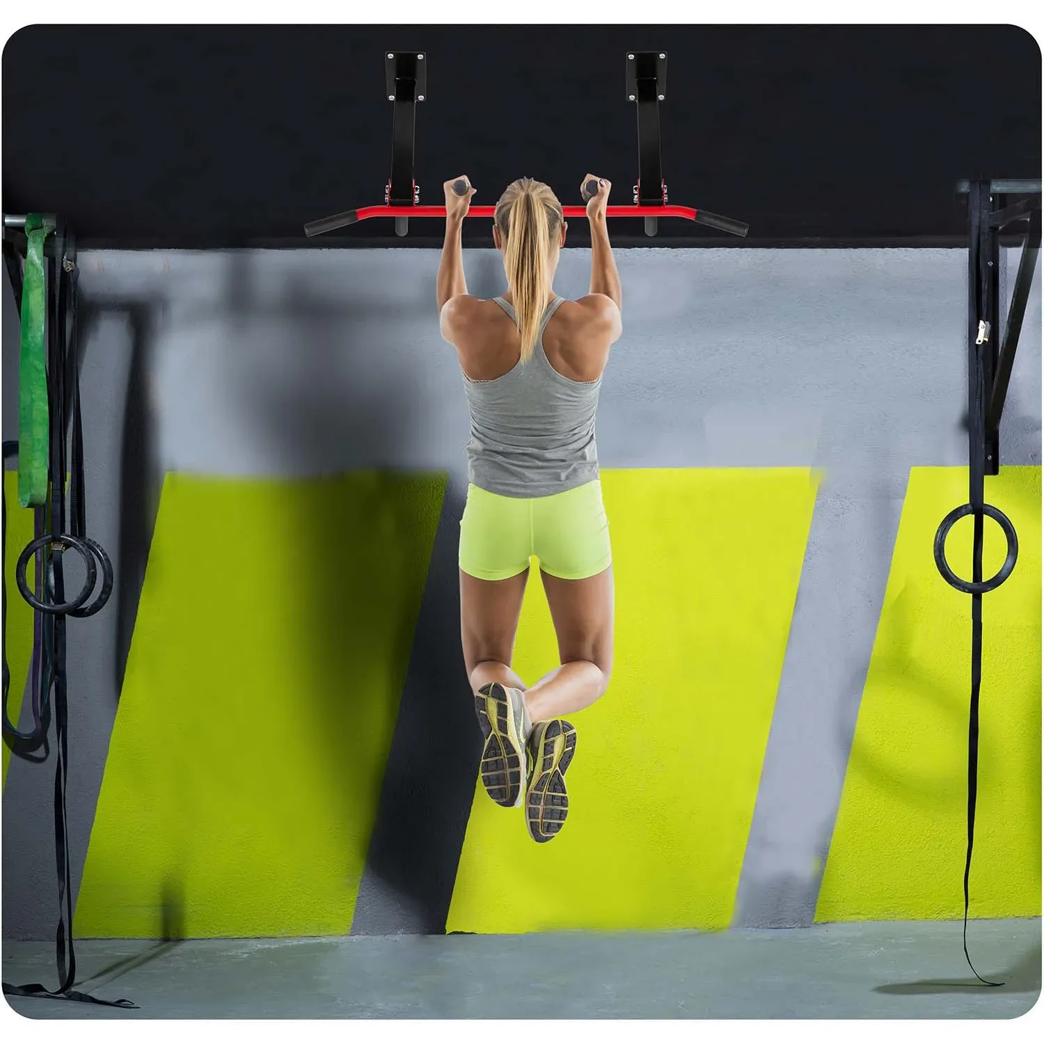 Prie lubų tvirtinamas prisitraukimų skersinis NS-317 - nuotrauka 1