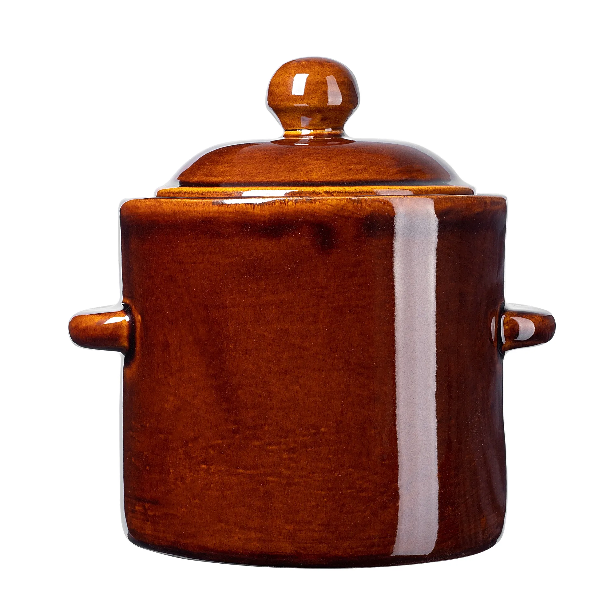 Athena 1,8 l sandarus keraminis puodas su dangčiu