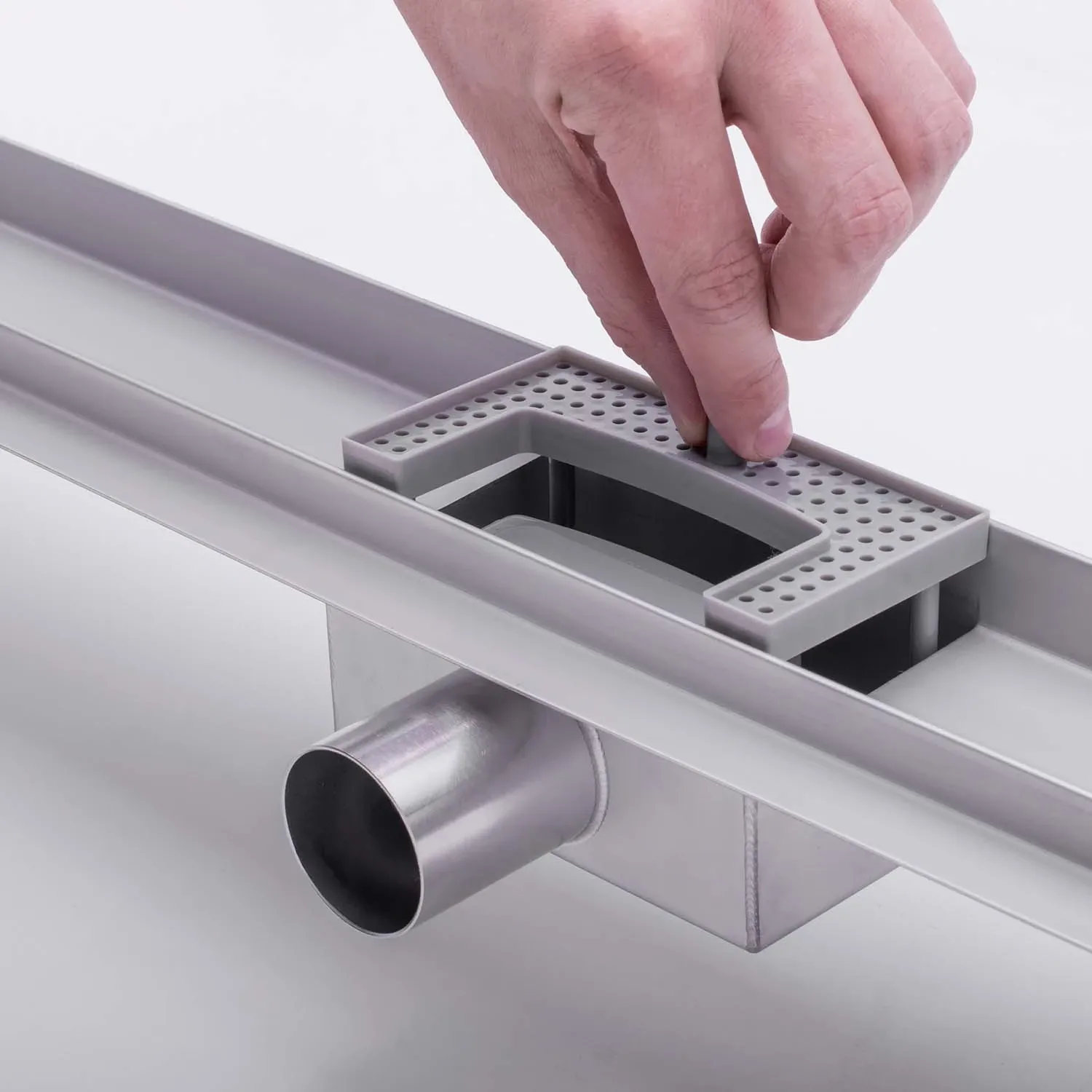 Linijinis trapas 90 cm 2in1 PLYTELĖS Berdsen - nuotrauka 1