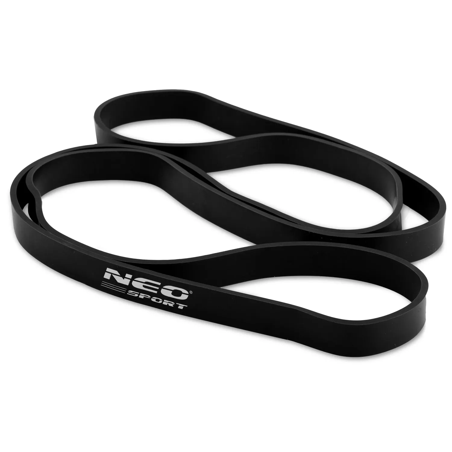 NS-960 Neo-Sport mankštos pasipriešinimo juosta, juoda - nuotrauka 1